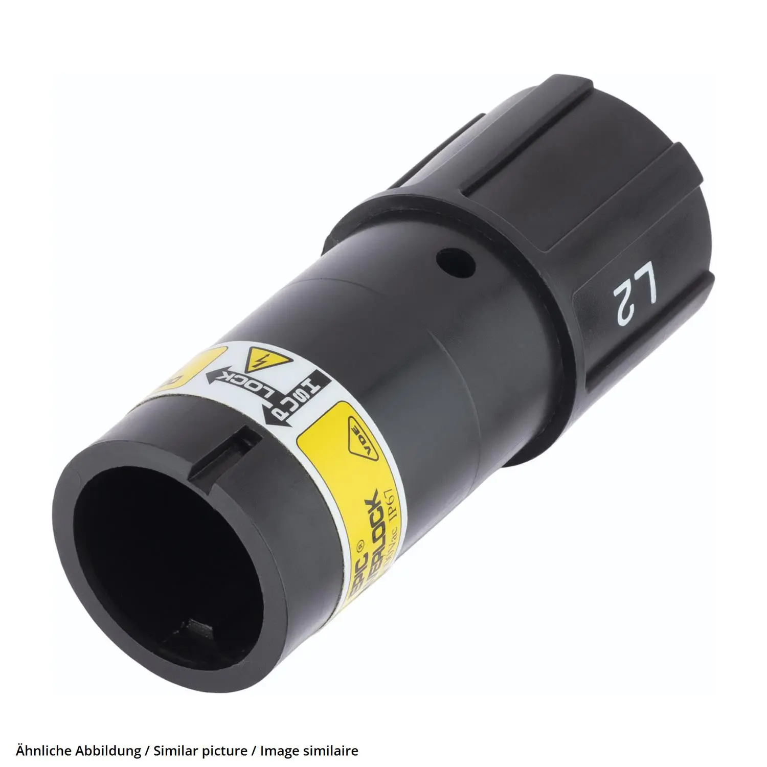 Produktfoto 1 von 44420219 LAPP EPIC POWERLOCK D6 C L2/BK M40 (1)