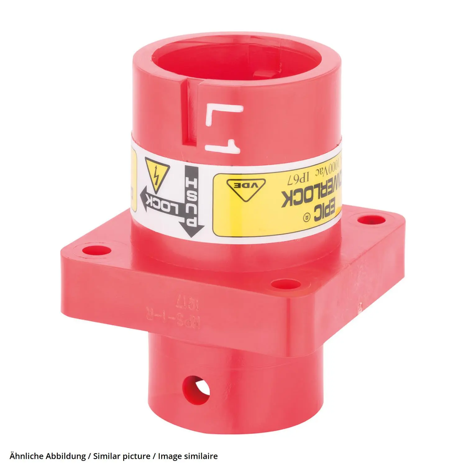 Produktfoto 1 von 44420317 LAPP EPIC POWERLOCK A6 C L1/RD QP M12 (1)