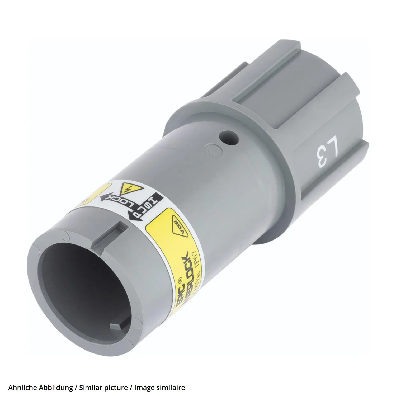 Produktfoto 1 von 44420220 LAPP EPIC POWERLOCK D6 C L3/GY M40 (1)