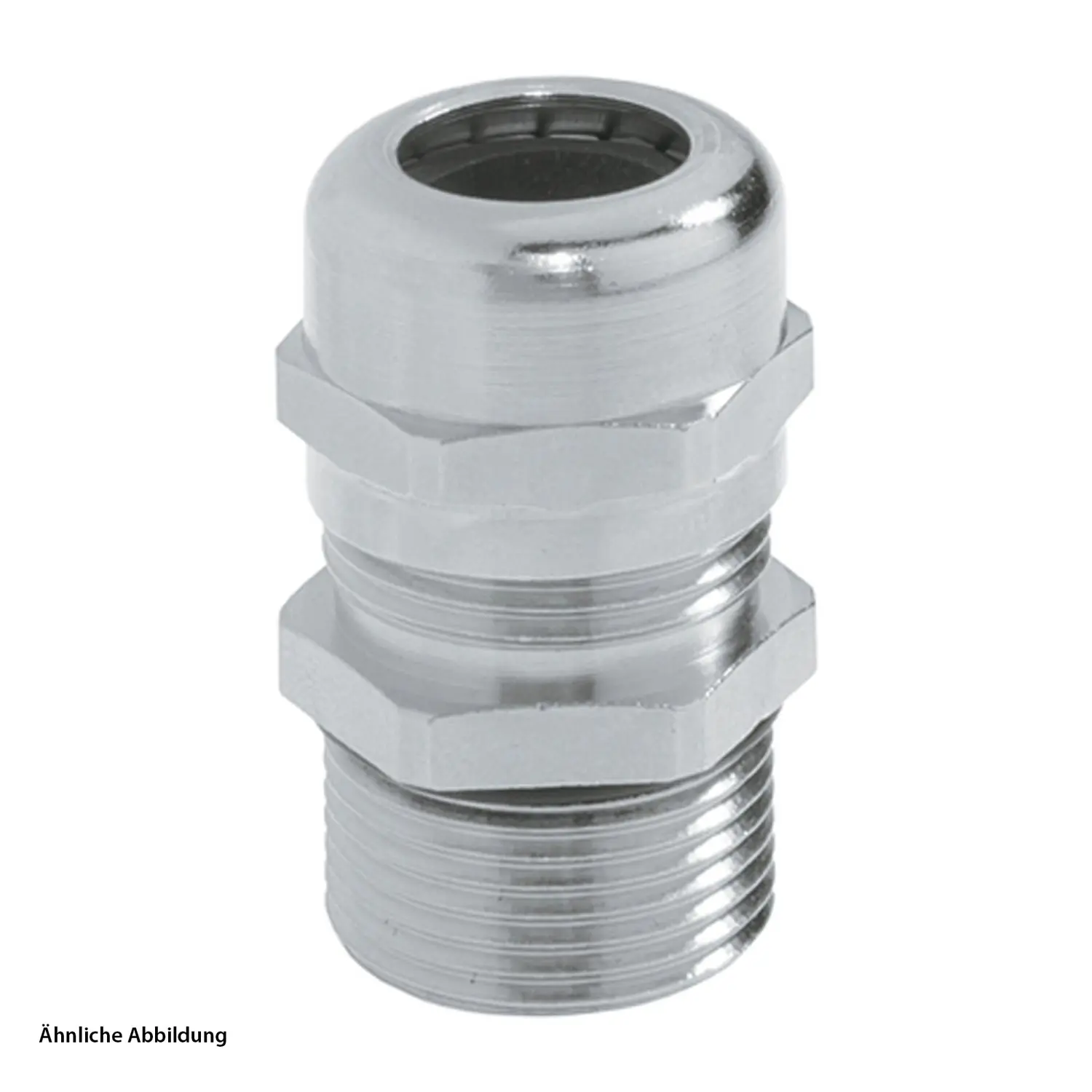 Produktfoto 1 von 52115750 LAPP Verschraubung PG21x1,588 lang Messing (CuZn) vernickelt Gewindelänge 12,0mm
