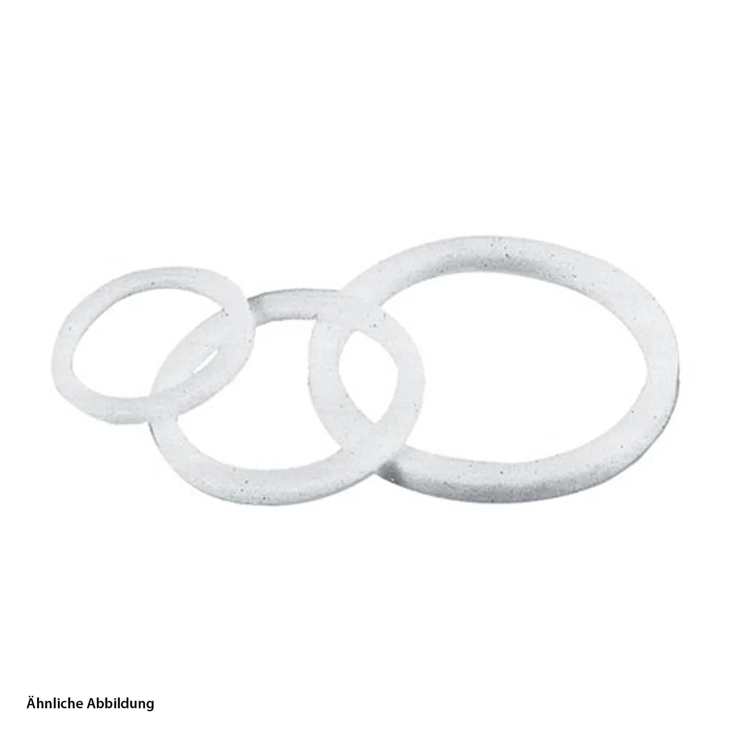 Produktfoto 1 von 53801115 LAPP Dichtring für Verschraubung PG42 Polycarbonat / Teflon (PTFE) Farbe weiß