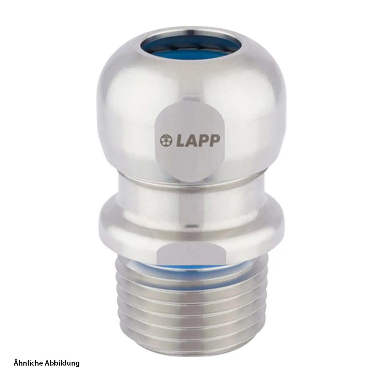 Produktfoto 1 von 53806782 LAPP Edelstahlverschraubung 1 Zollx2,209 Edelstahl (1.4044) Gewindelänge 15,0mm
