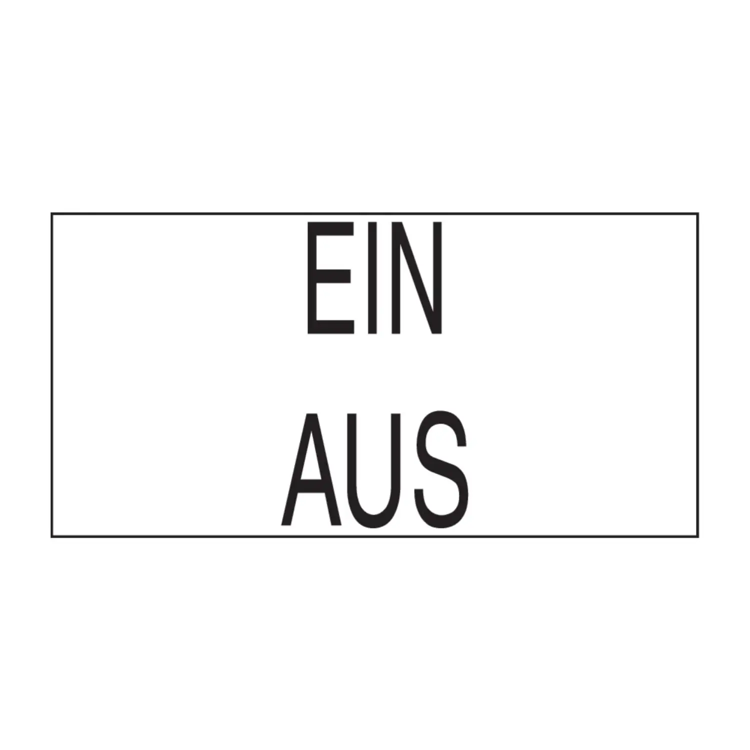 Produktfoto 1 von BZ16B7001 Georg Schlegel selbstklebendes Bezeichnungsschild mit Standarddruck
