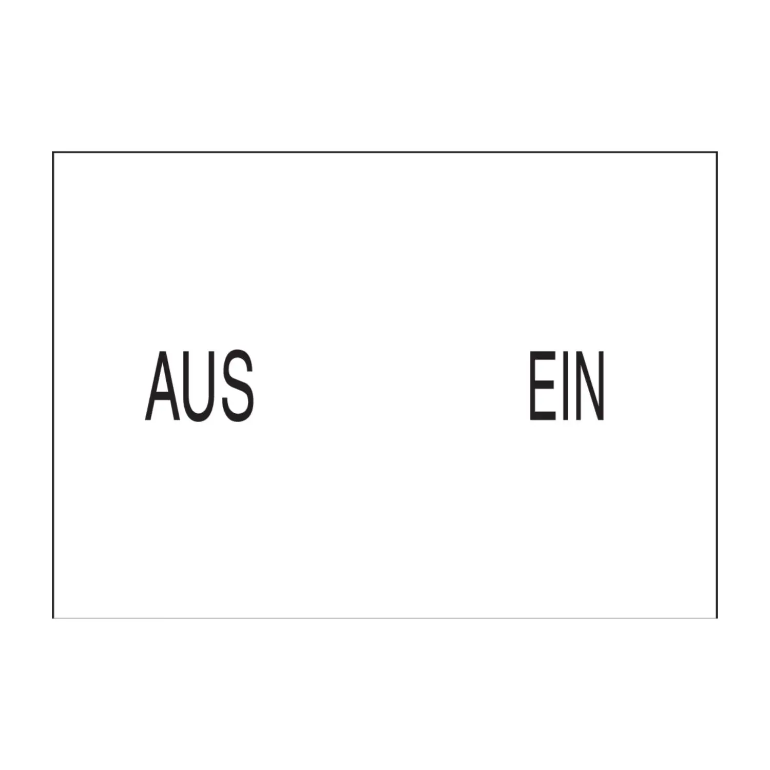 Produktfoto 1 von BZ23B6007 Georg Schlegel selbstklebendes Bezeichnungsschild mit Standarddruck