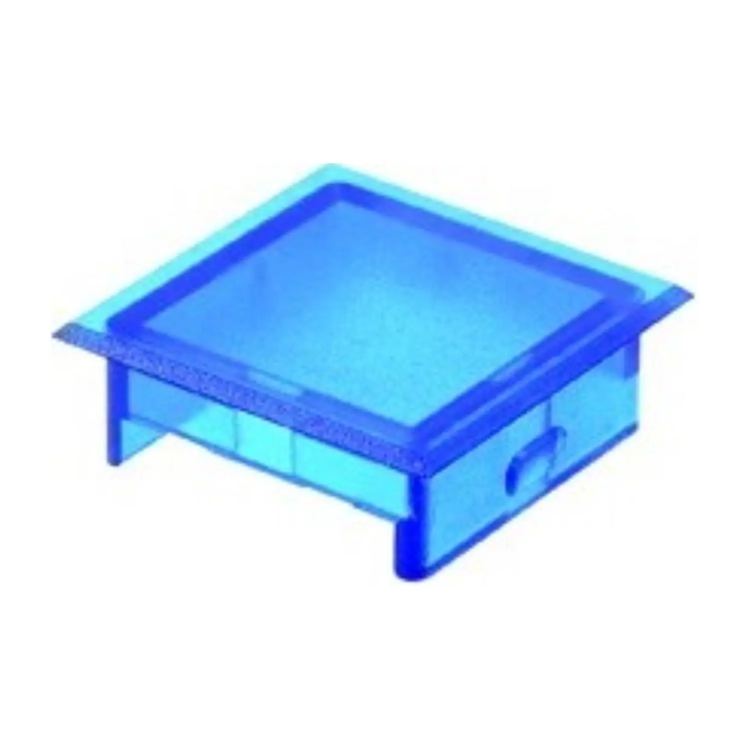 Produktfoto 1 von KF25KSWS Georg Schlegel Kalotte, flach transparent Farbe weiß Ausführung beschreib- und beleuchtbar