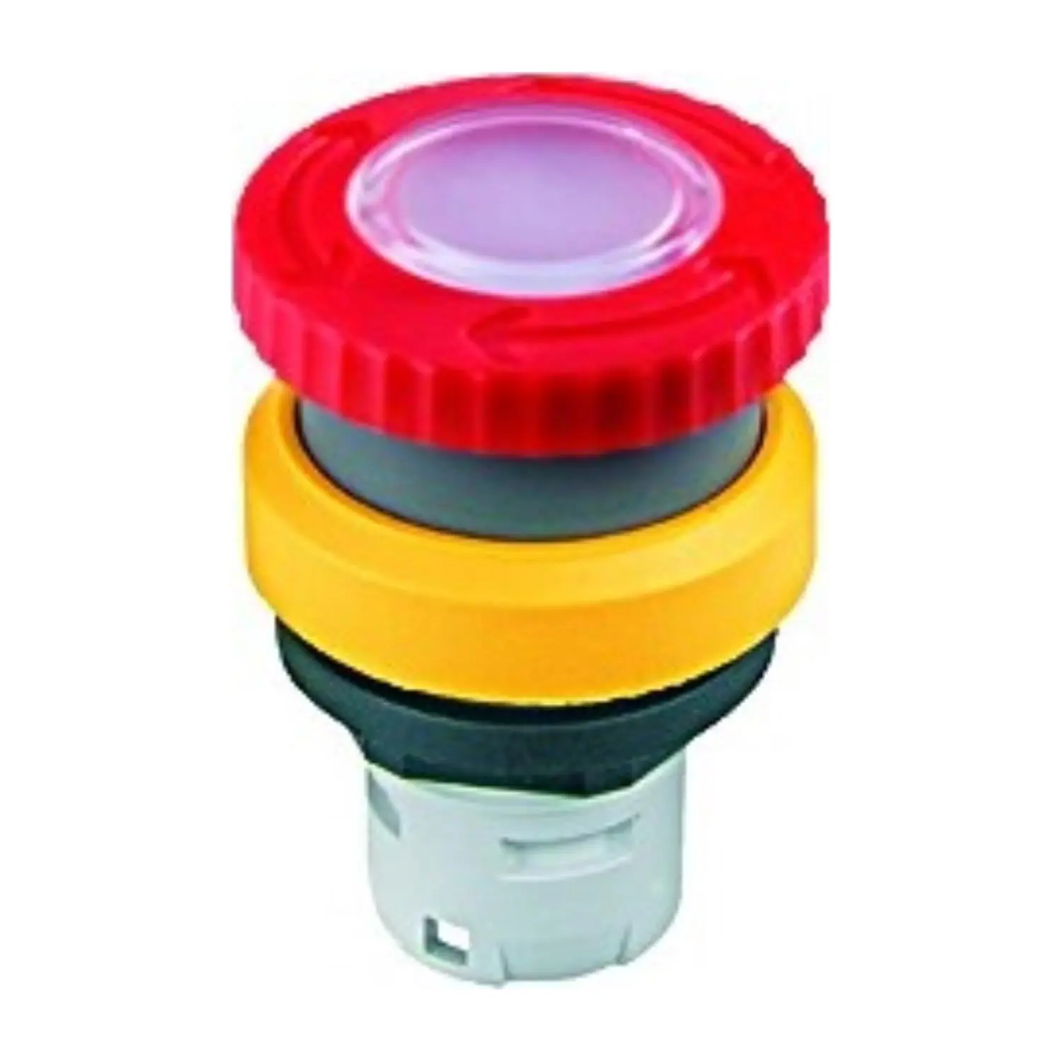 Produktfoto 1 von RKVLBM Georg Schlegel Not-Aus-Schalter / Not-Halt-Taster beleuchtbar, rund, OKTRON-R Hub 3,0mm