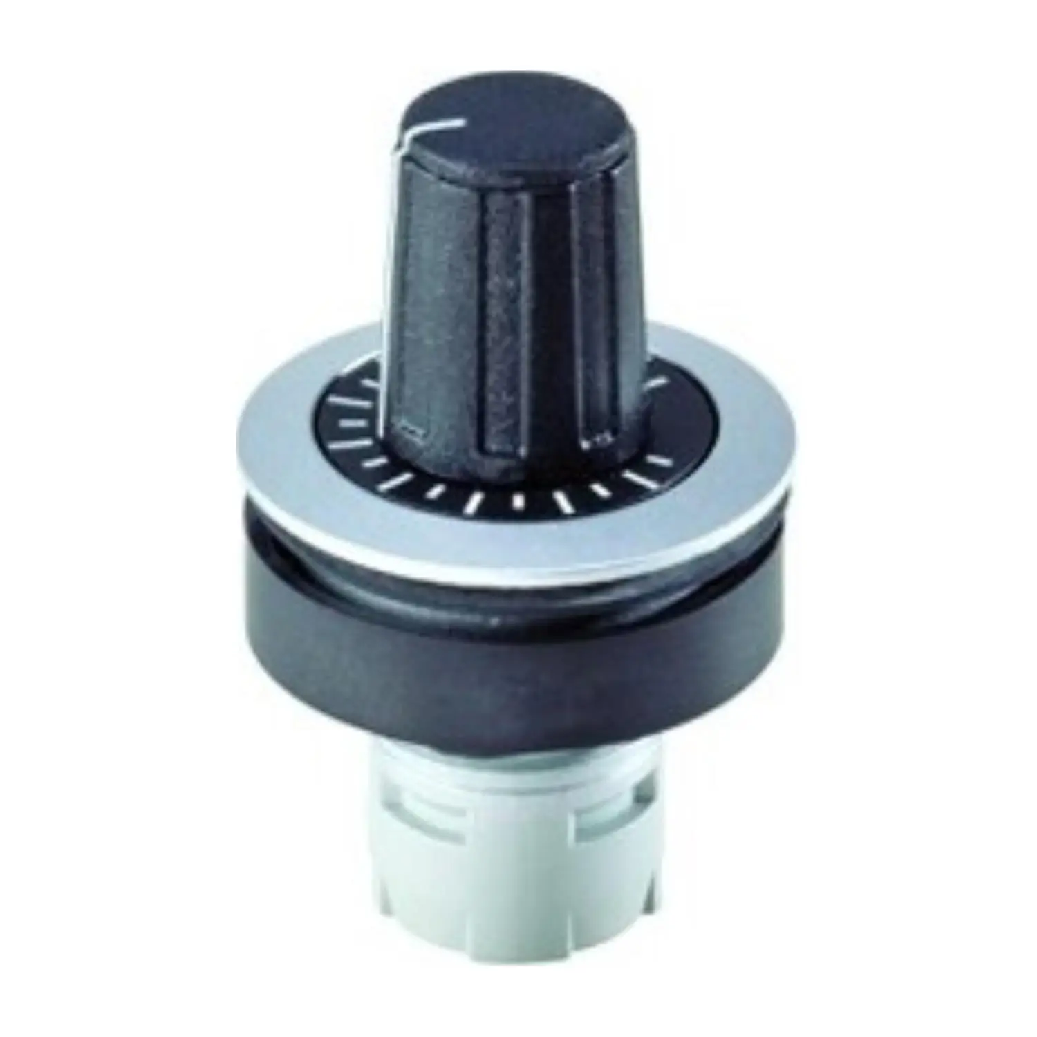 Produktfoto 1 von RRJRSW Georg Schlegel Potentiometer-Antrieb rund, RONTRON-R-JUWEL Hub 3,0mm