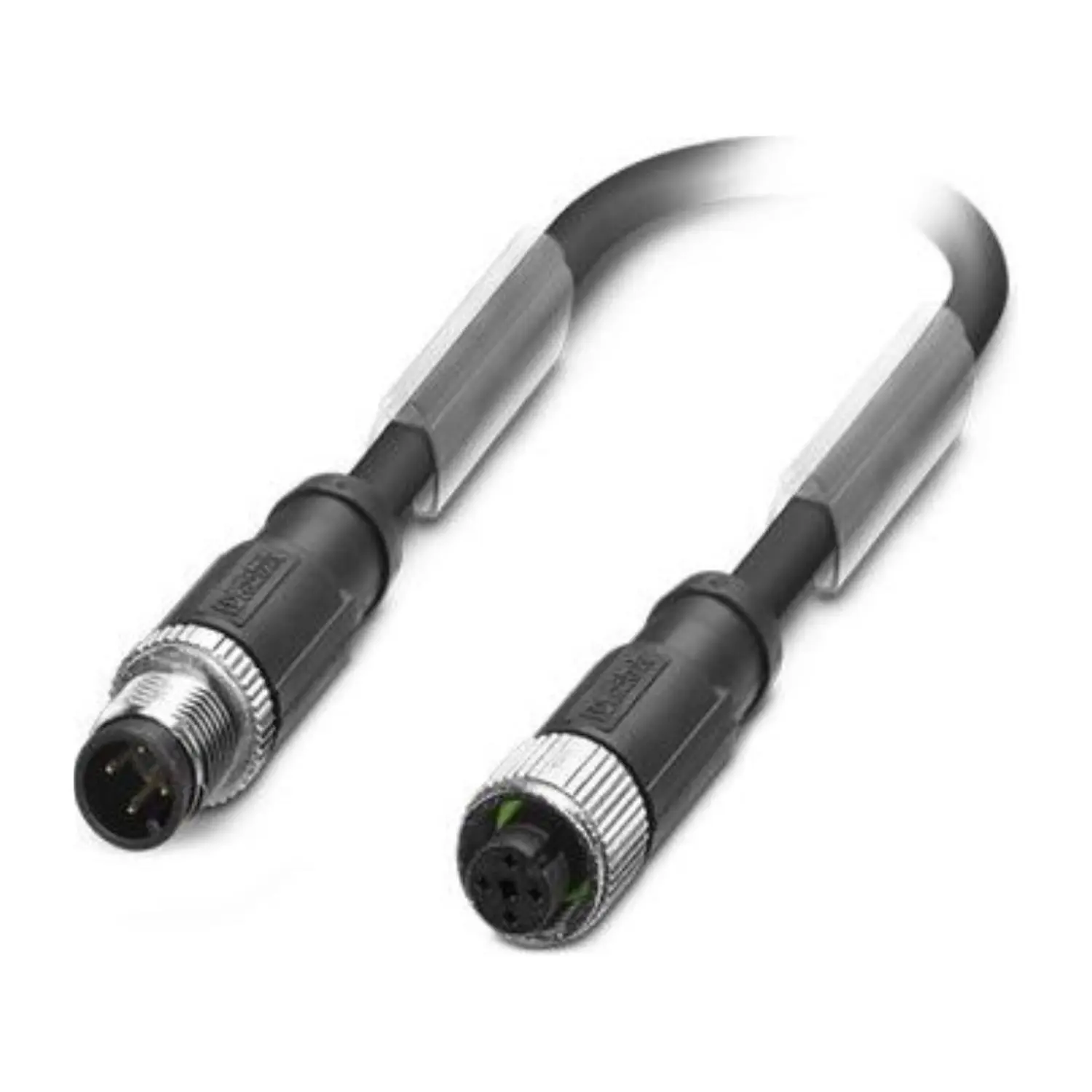Produktfoto 1 von 1500871 PHOENIX KONTAKT SAC-4P-M12MS/ 3,0-PUR/M12FS SH