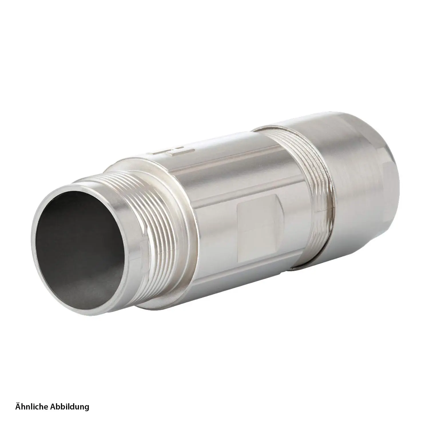 Produktfoto 1 von 756660000S HUMMEL M23 Leistung Kupplungssteckverbinder gerade Klemmbereich 11,0mm - 17,0mm 200V, Farbe silber