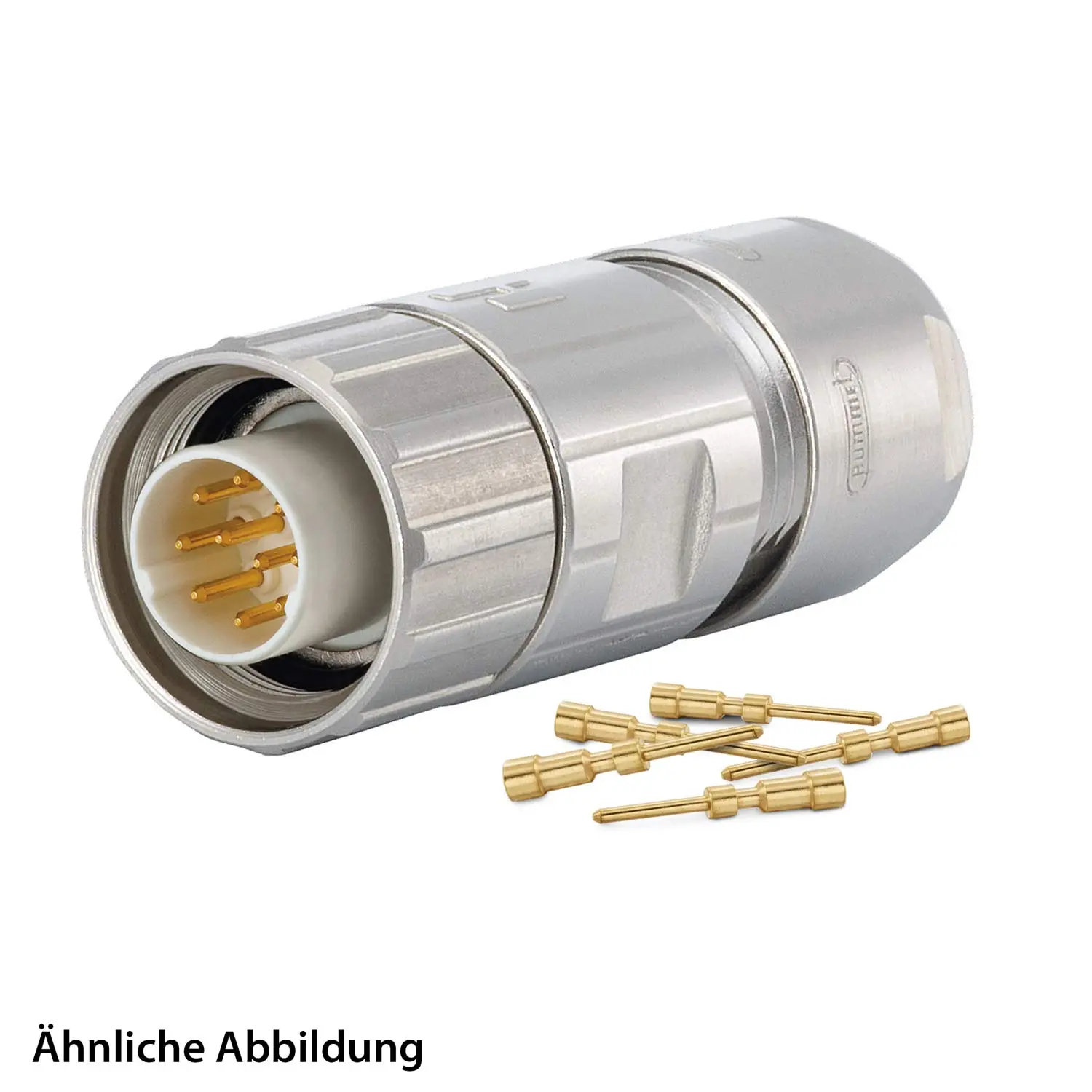 799910313K HUMMEL SET inkl. Kontakte M16 Kabelsteckverbinder, Crimpeinsatz gerade Polzahl 3-pol., Stift lange Version Kabelabgang gerade, Klemmbereich 5,0mm - 9,0mm