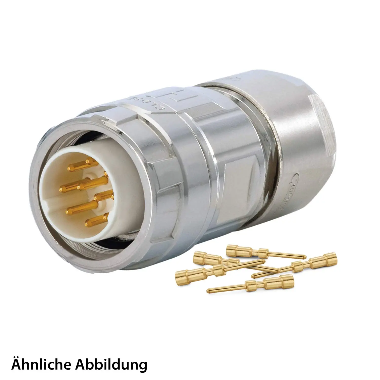 Produktfoto 1 von 799910364K HUMMEL SET inkl. Kontakte M16 Kabelsteckverbinder, Crimpeinsatz gerade Polzahl 3-pol., Stift Kabelabgang gerade, Klemmbereich 3,0mm - 6,0mm