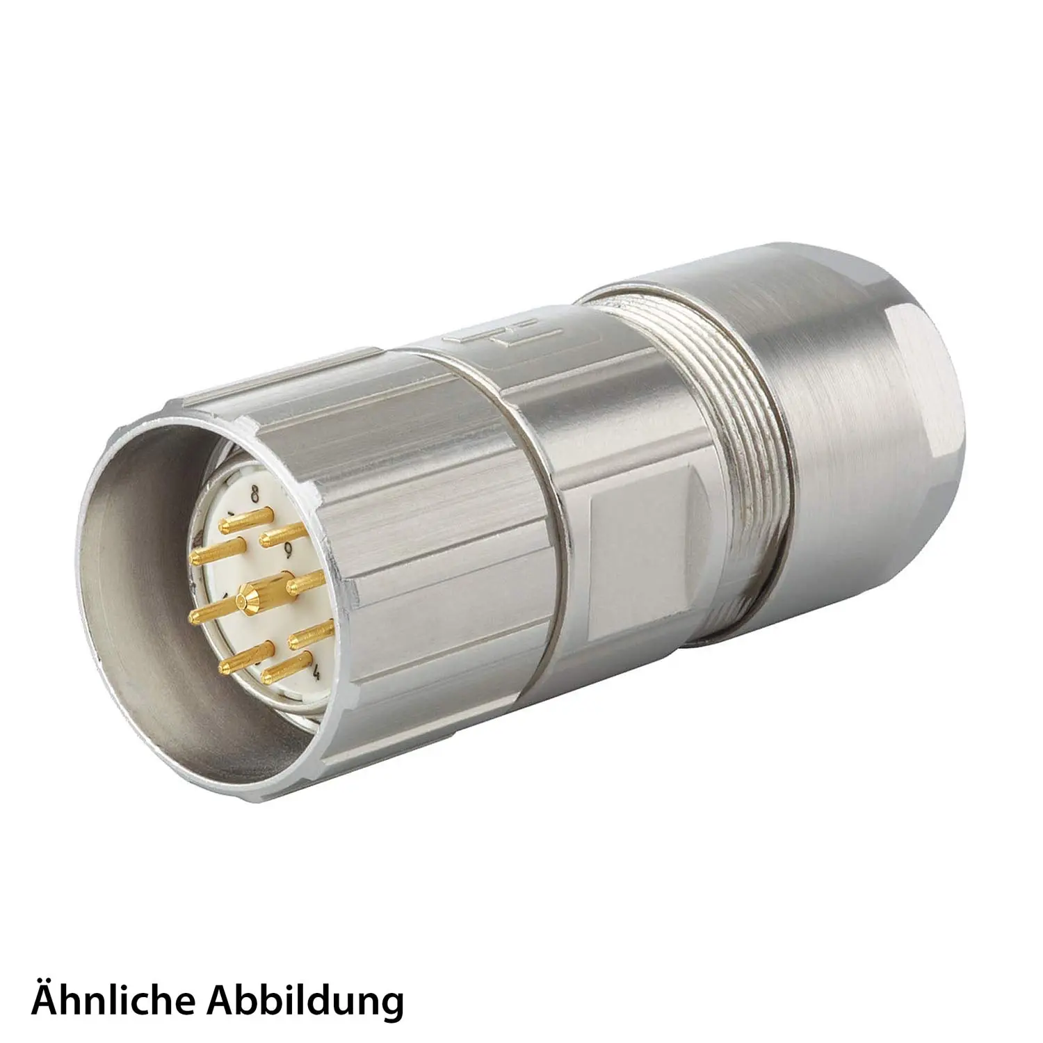 799911211K HUMMEL SET inkl. Kontakte M23 Signal Kabelsteckverbinder, Löteinsatz gerade Polzahl 11+PE, Stift Kabelabgang gerade, Klemmbereich 3,0mm - 7,0mm