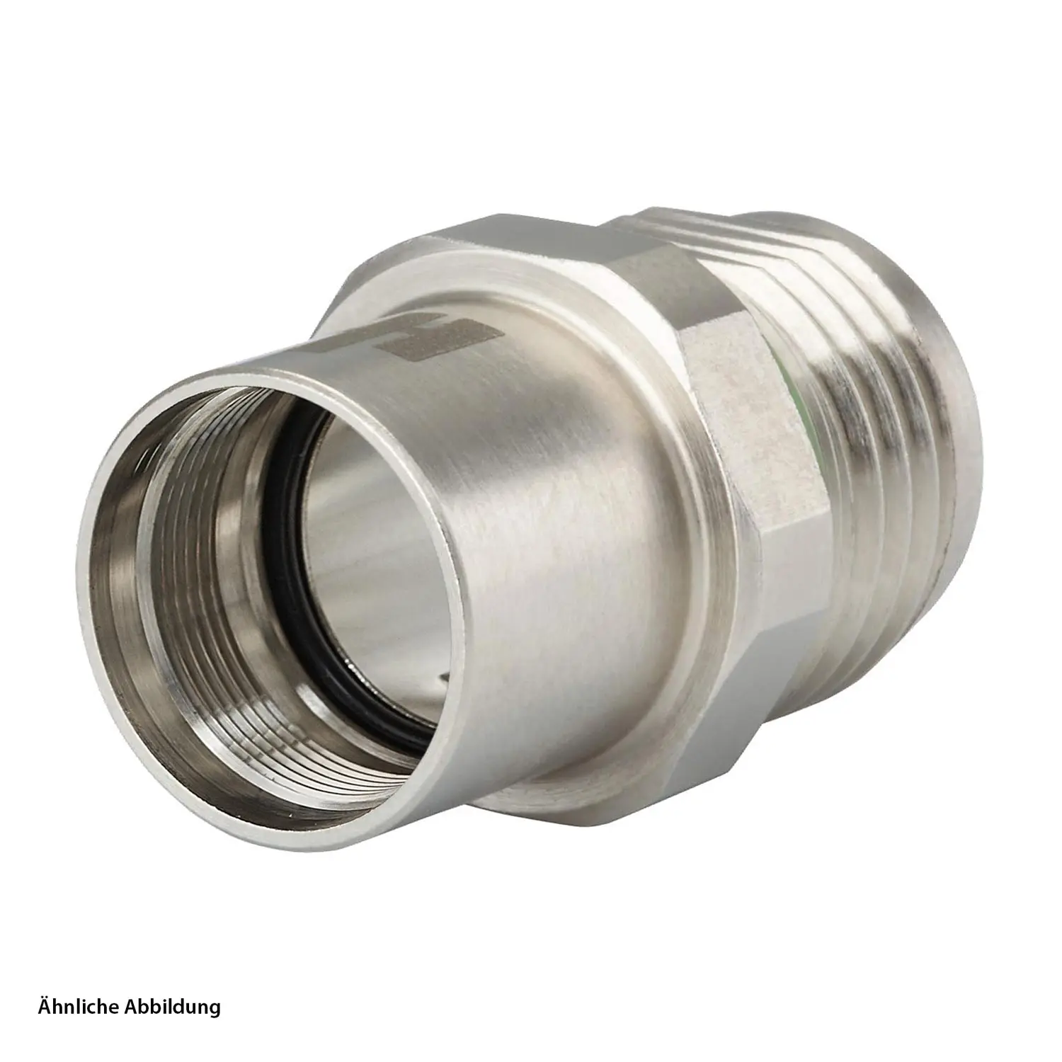 Produktfoto 1 von A712-7K44000000 HUMMEL M12 Power Gerätestecker für Buchse gerade Vorderwand Farbe silber