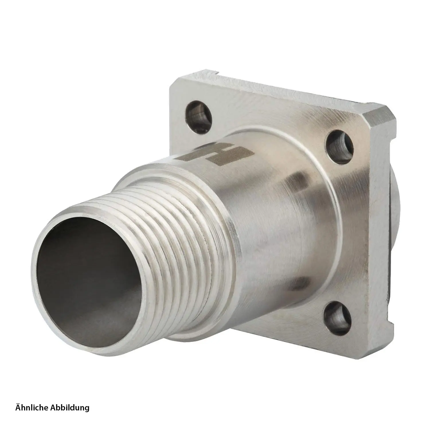 Produktfoto 1 von A712-7S40000000 HUMMEL M12 Power Gerätestecker für Stift gerade Vorderwand Farbe silber