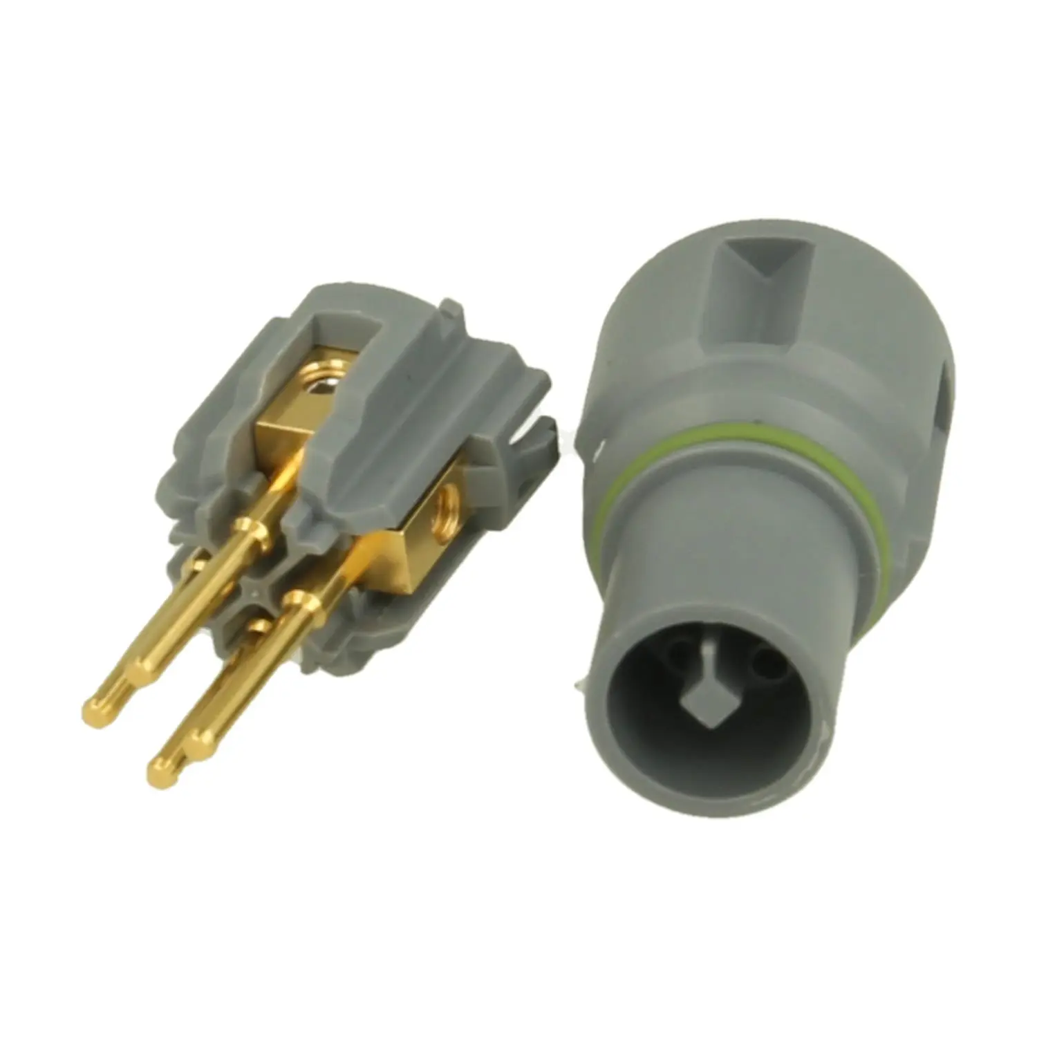 Produktfoto 1 von A712-7T05904105 HUMMEL M12 Power Schraub-Kontakteinsatz Stift Schraubanschluss, Polzahl 4-polig 63V 600V Steuerkontakt 150V, 12A, Farbe dunkelgrau