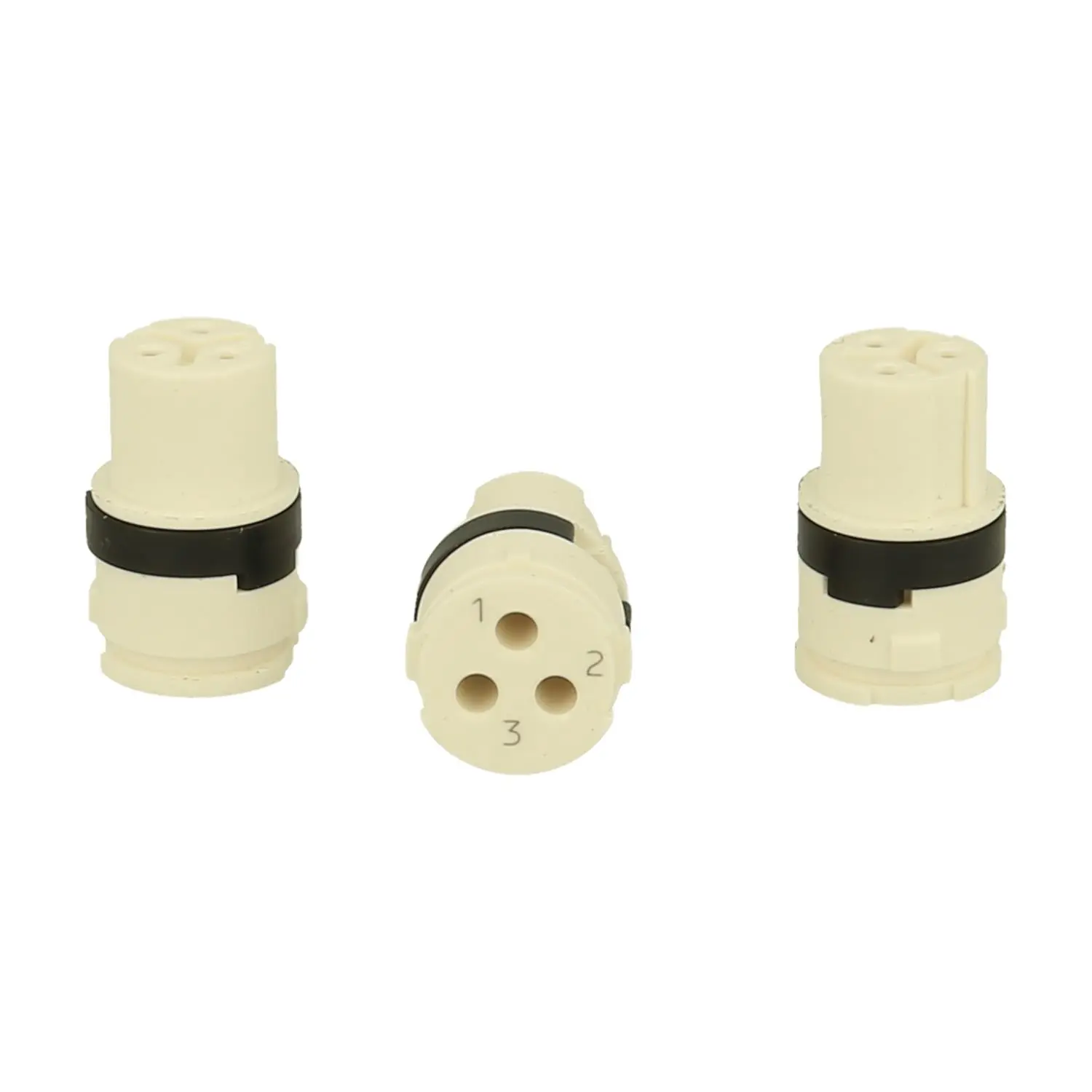 Produktfoto 1 von 7003903102 HUMMEL M16 Crimp-Kontakteinsatz Buchse Crimpanschluss, Polzahl 3-polig 400V, 8A, Farbe weiß