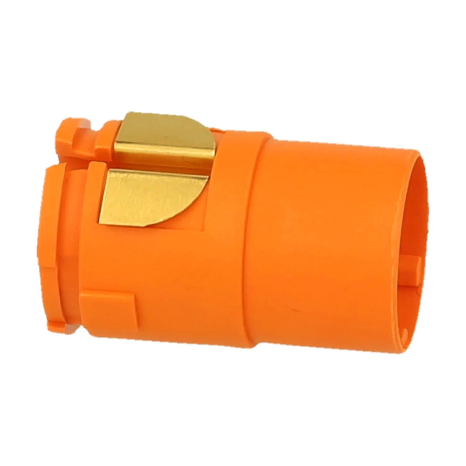 Produktfoto 1 von 7053961101 HUMMEL M16 Crimp-Kontakteinsatz Stift Crimpanschluss, Polzahl 6+PE 600V, 16A, Farbe DESINA orange