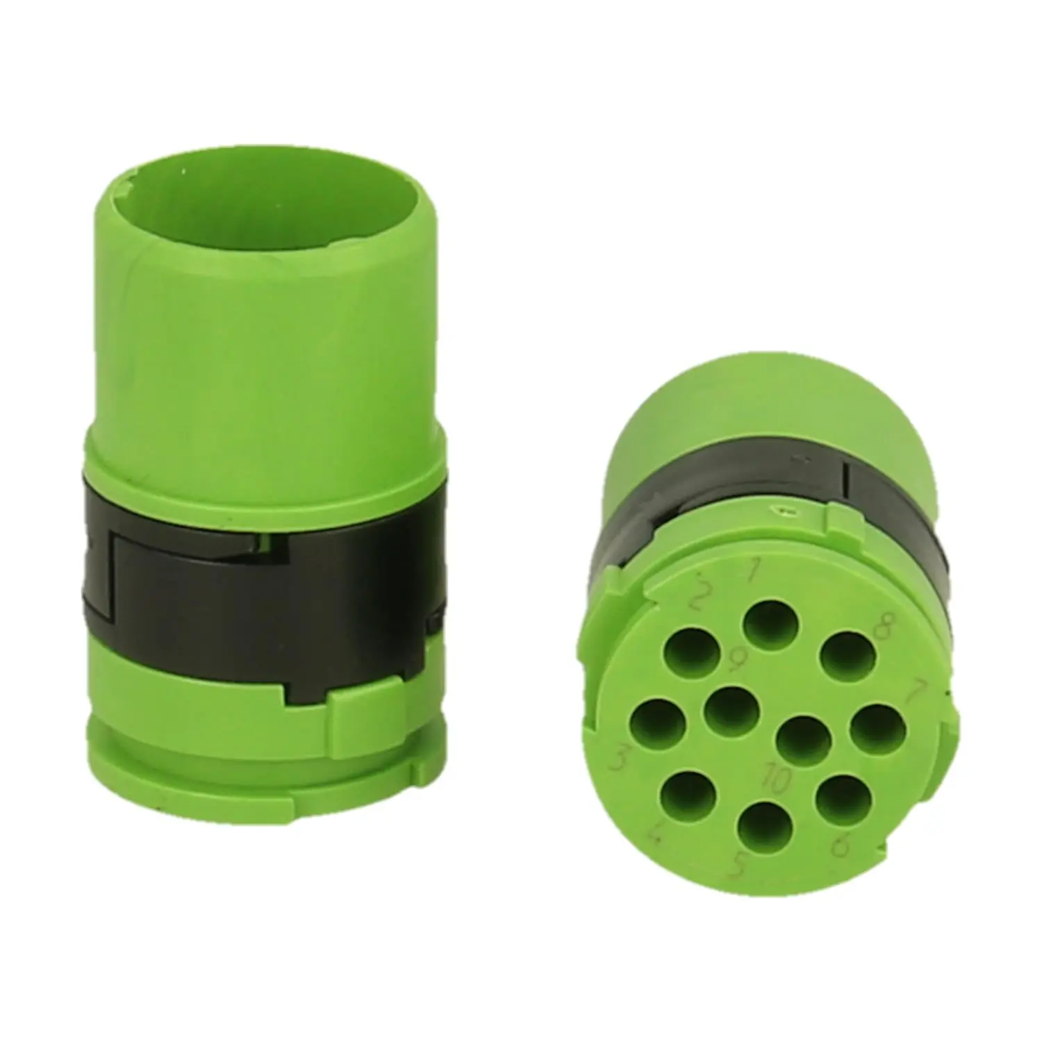 Produktfoto 1 von 7053910101 HUMMEL M16 Crimp-Kontakteinsatz Stift Crimpanschluss, Polzahl 10-polig 160V, 8A, Farbe DESINA grün