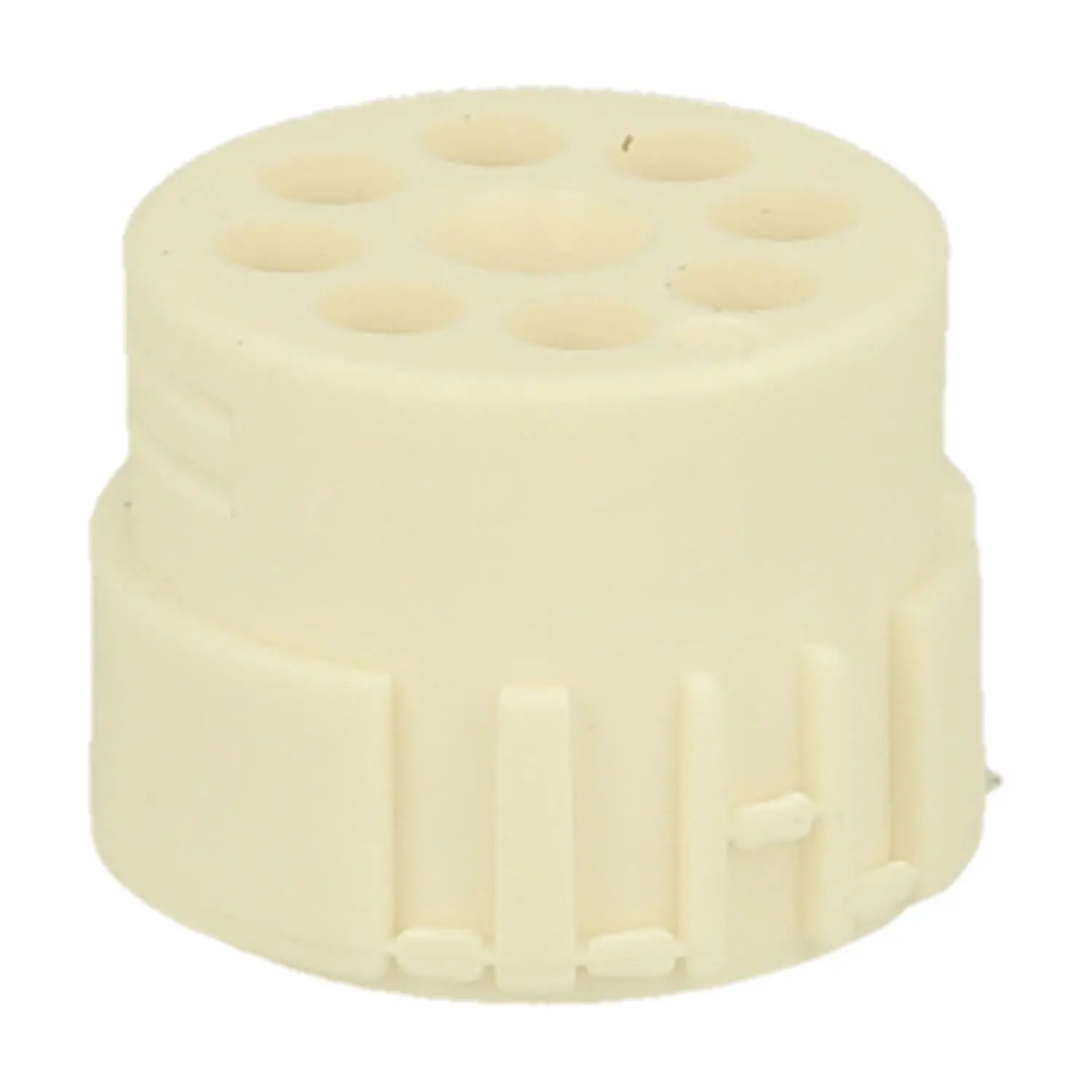 Produktfoto 1 von 7004981102 HUMMEL M23 Signal Crimp-Kontakteinsatz Buchse Crimpanschluss, Polzahl 9-polig, 1+8 200V Steuerkontakt 200V, 20A/8A, Farbe weiß