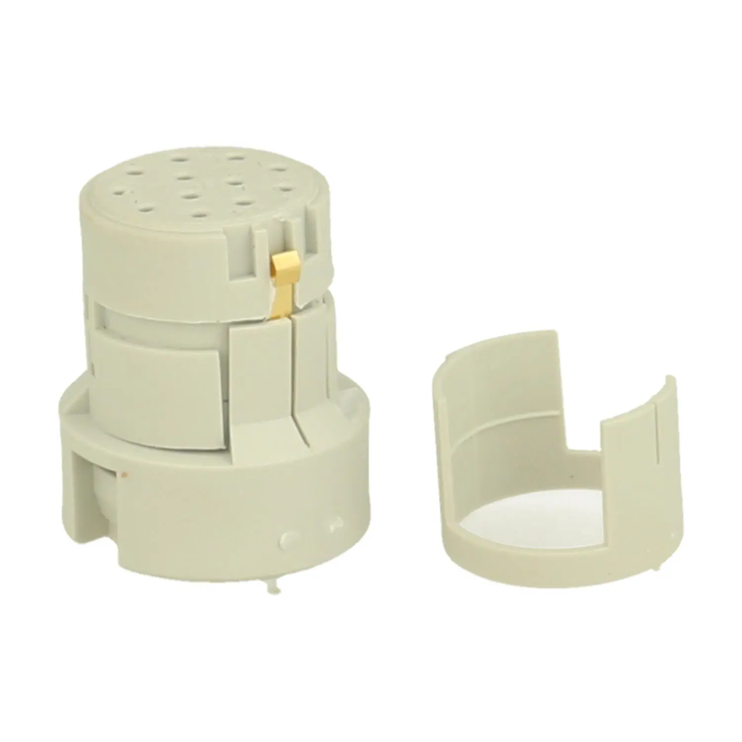 Produktfoto 1 von 7004912112 HUMMEL M23 Signal Crimp-Kontakteinsatz Buchse Crimpanschluss, Polzahl 11+PE 200V, 8A, Farbe weiß