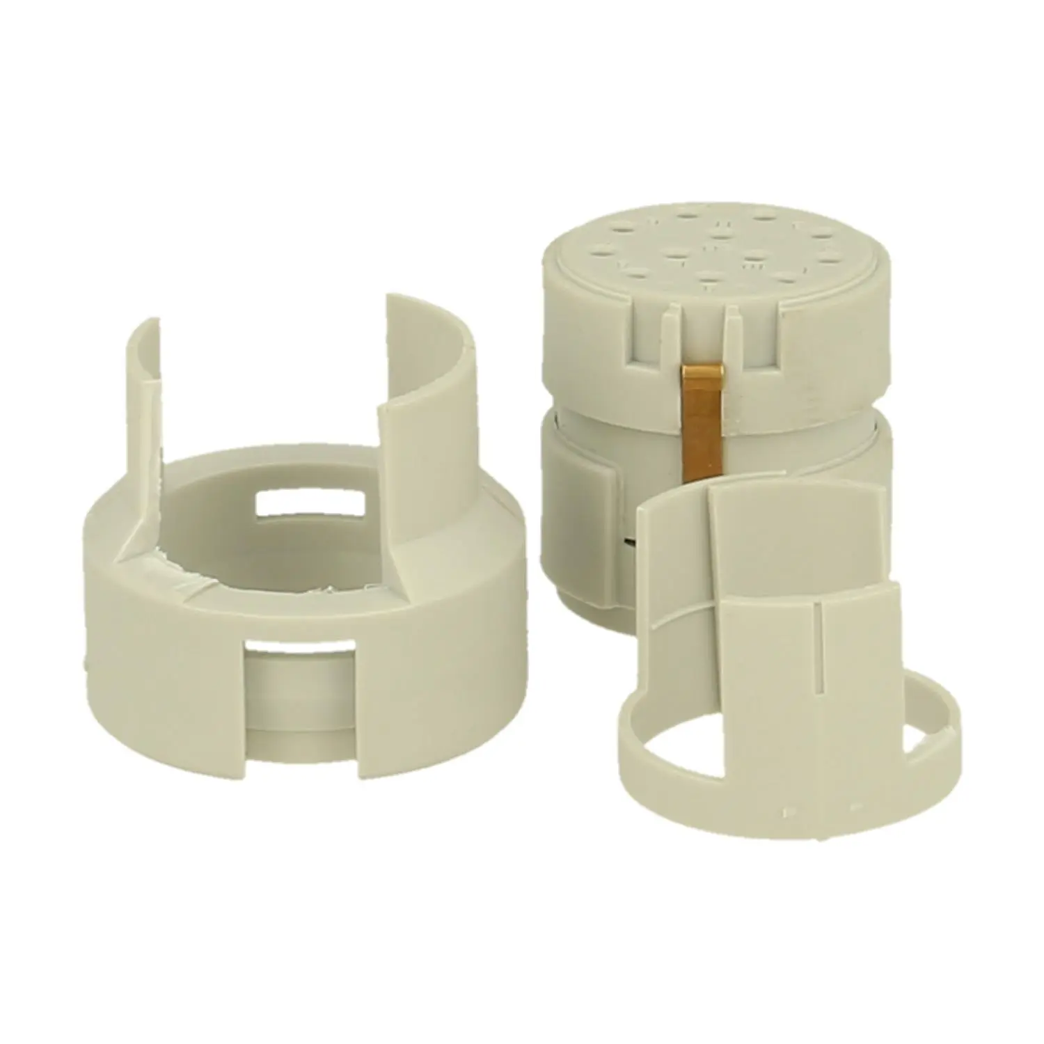 Produktfoto 1 von 7003912112 HUMMEL M23 Signal Crimp-Kontakteinsatz Buchse Crimpanschluss, Polzahl 11+PE 200V, 8A, Farbe weiß