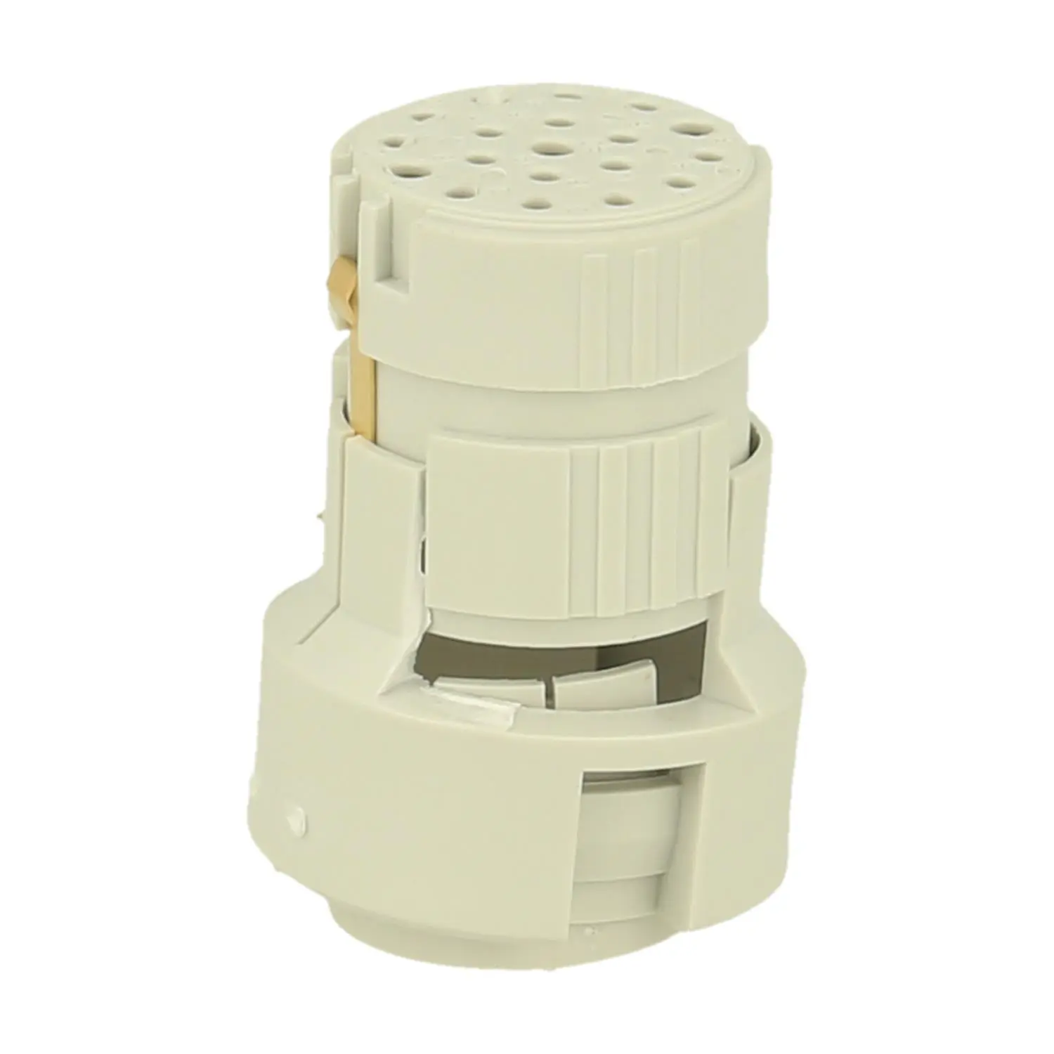 Produktfoto 1 von 7003919112 HUMMEL M23 Signal Crimp-Kontakteinsatz Buchse Crimpanschluss, Polzahl 2+16+PE 100V Steuerkontakt 100V, 10A/8A, Farbe weiß