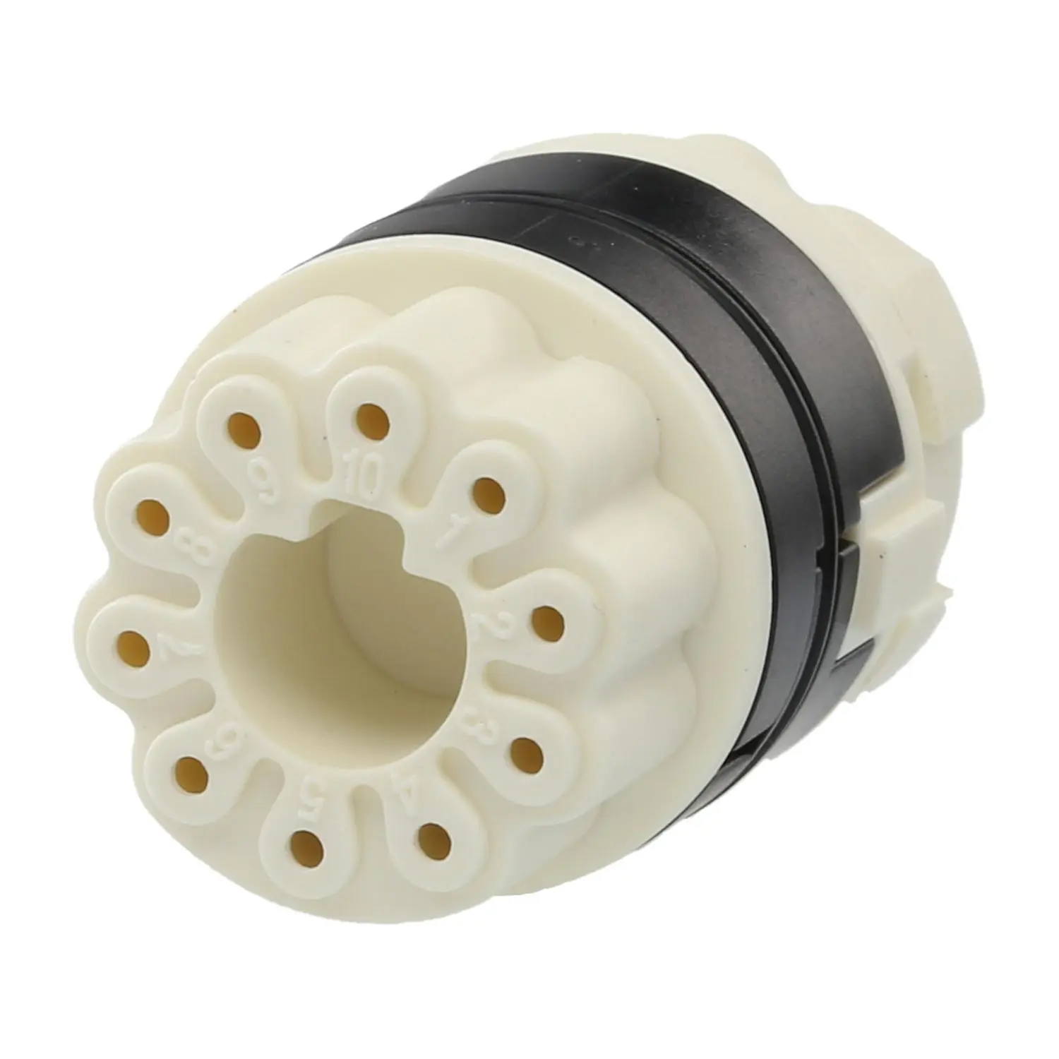 Produktfoto 1 von 7084910102 HUMMEL M23 Leistung Crimp-Kontakteinsatz Buchse Crimpanschluss, Polzahl 10-polig 160V, 10A, Farbe blau