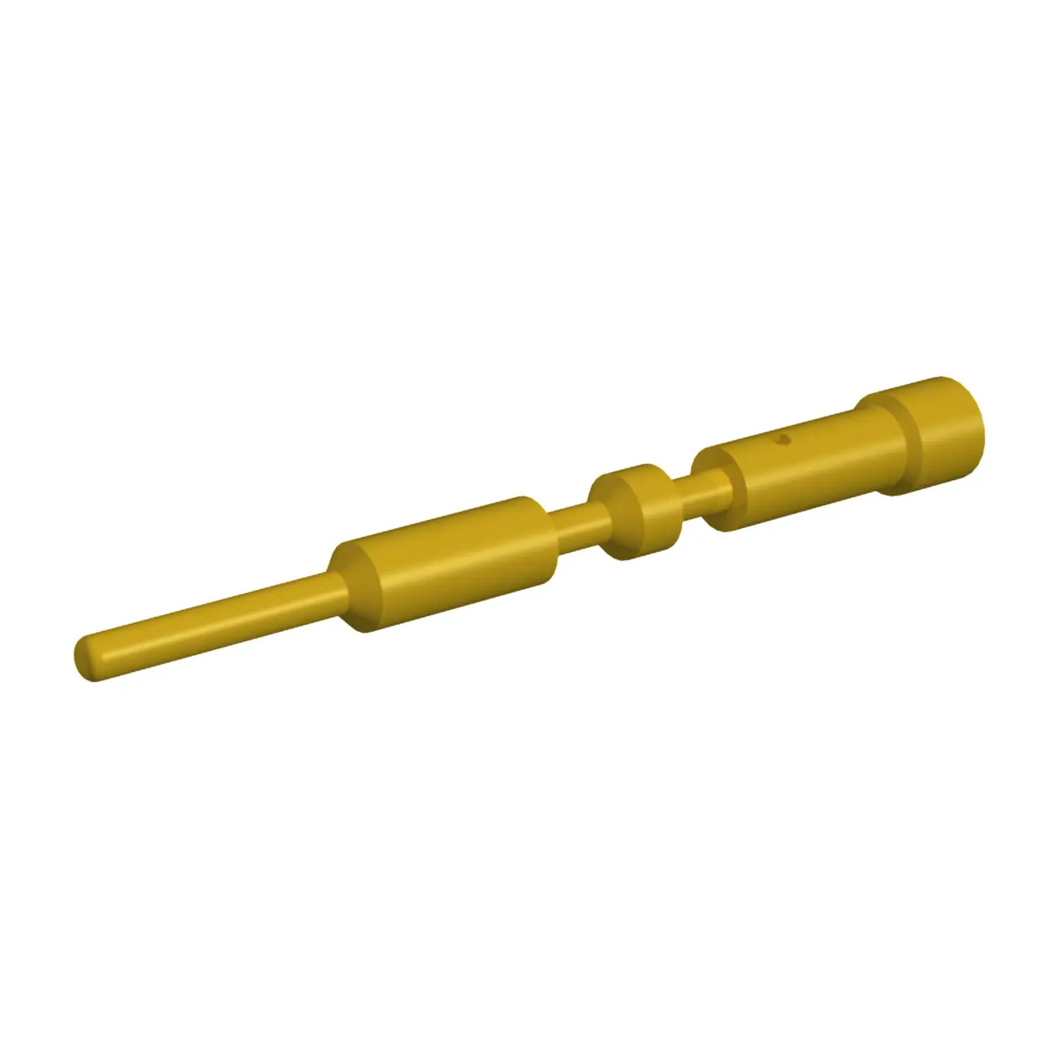 Produktfoto 1 von 7010941021 HUMMEL M23 Power Leistungs-Crimpkontakt Kontaktstift (M) 0,75mm² - 1,5mm² gold Werkstoff Messing (CuZn)