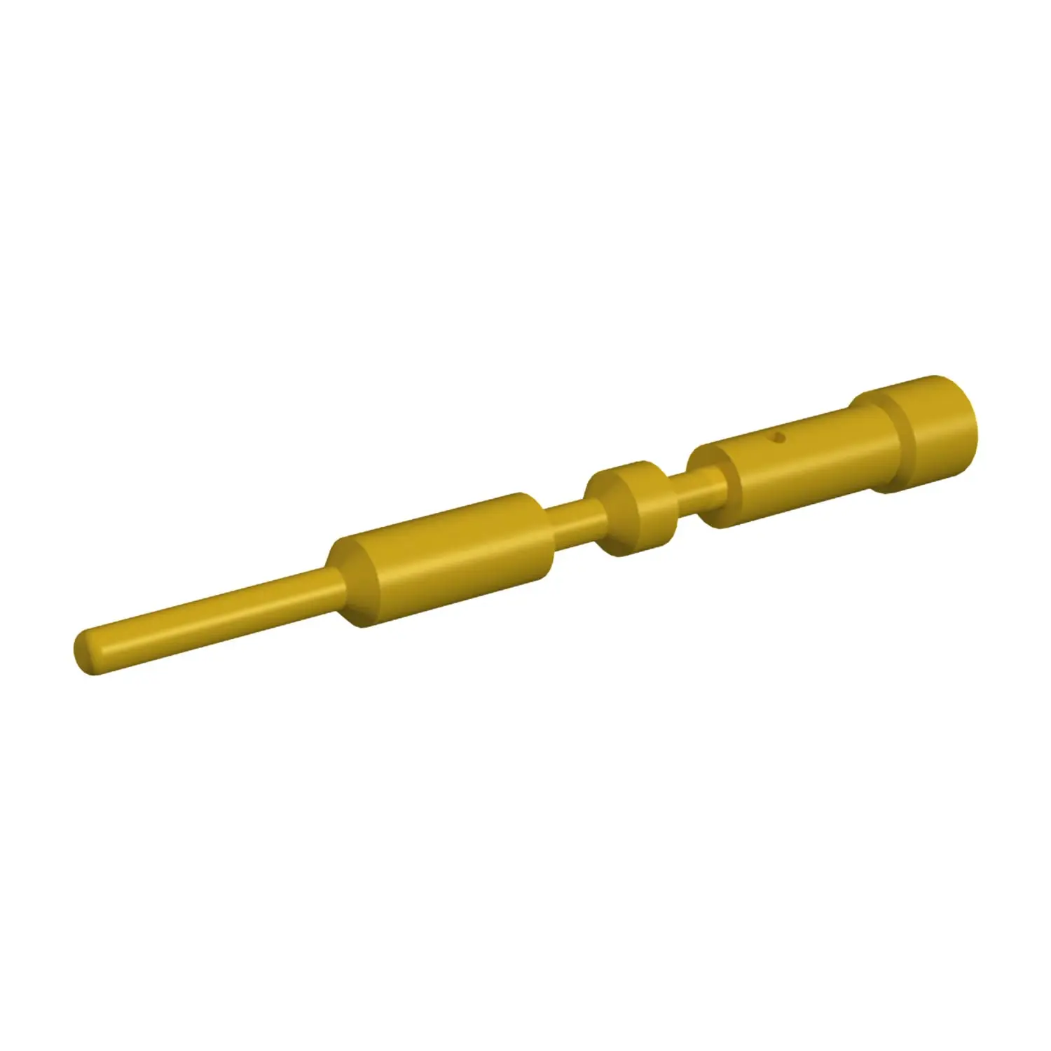 Produktfoto 1 von 7010941001 HUMMEL M23 Power Leistungs-Crimpkontakt Kontaktstift (M) 0,14mm² - 1mm² gold Werkstoff Messing (CuZn)