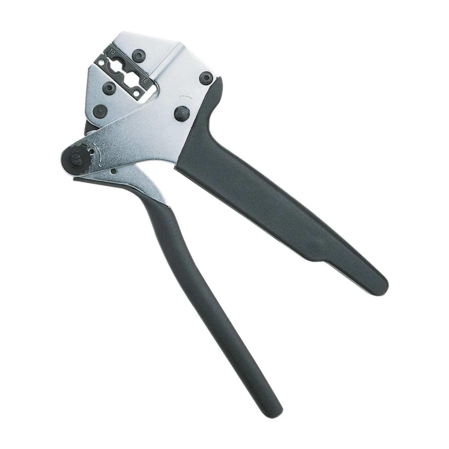 Produktfoto 1 von 7000900903 HUMMEL Crimpzange für M40 / M40 Hybrid Rundstecker HUMMEL, Kontaktd. 3,6 mm für Kontaktart: gedrehte Kontakte 16mm² M40 Leistung/Hybrid