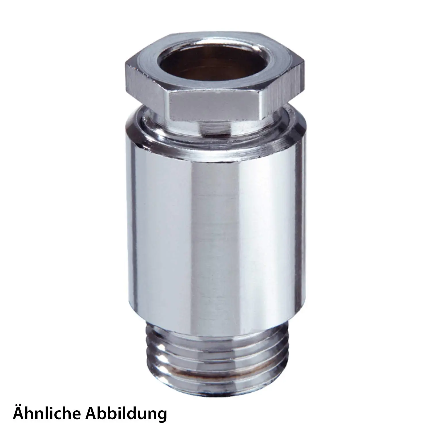 10014566 WISKA Maritime Kabelverschraubungen M24x1,5 rund mit Dichtung/Druckscheibe Edelstahl (1.4044) Gewindelänge 11,0mm