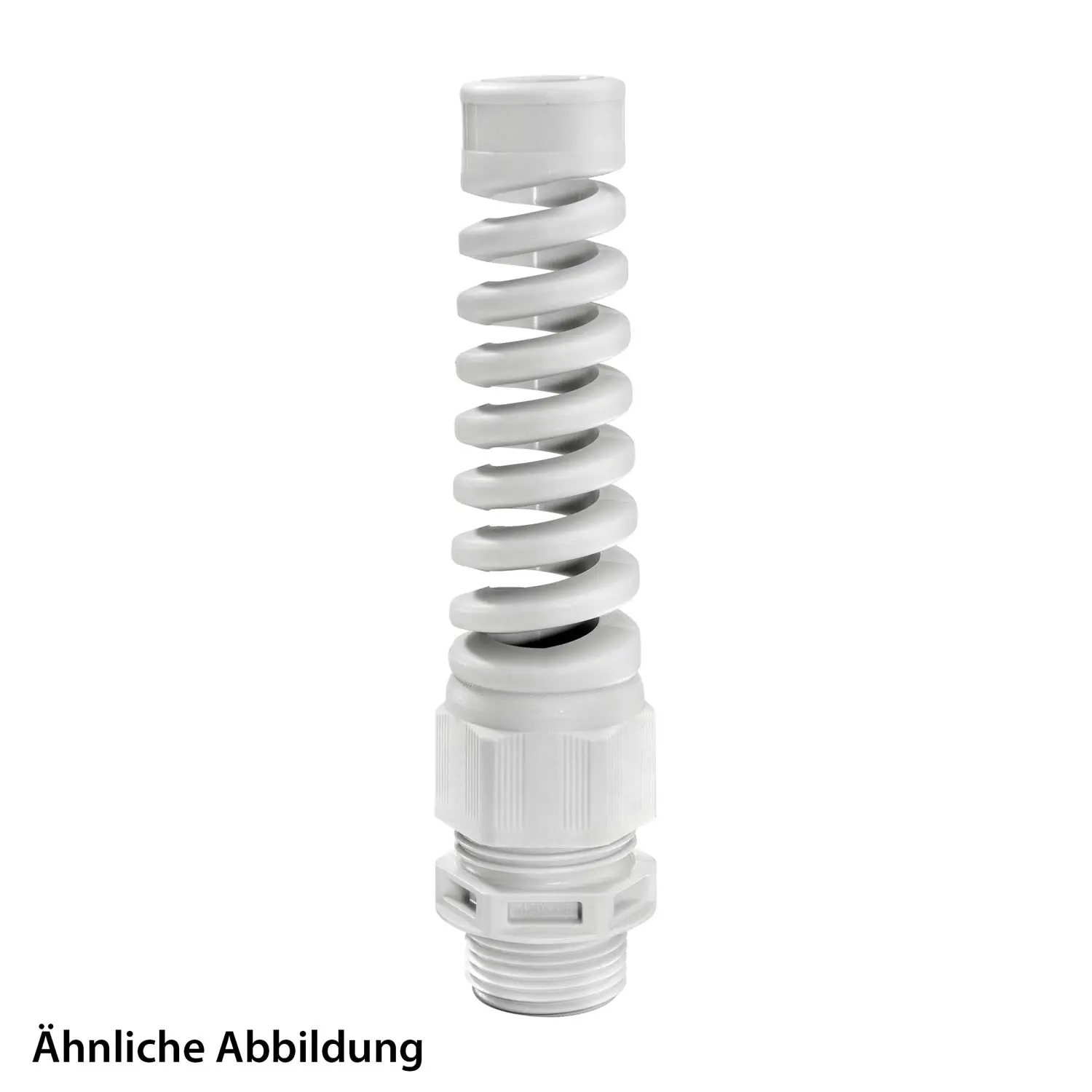 Produktfoto 1 von 10060619 WISKA Verschraubung mit Biegeschutz PG16x1,41 mit Zugentlastung Polyamid (PA) Gewindelänge 10,0mm