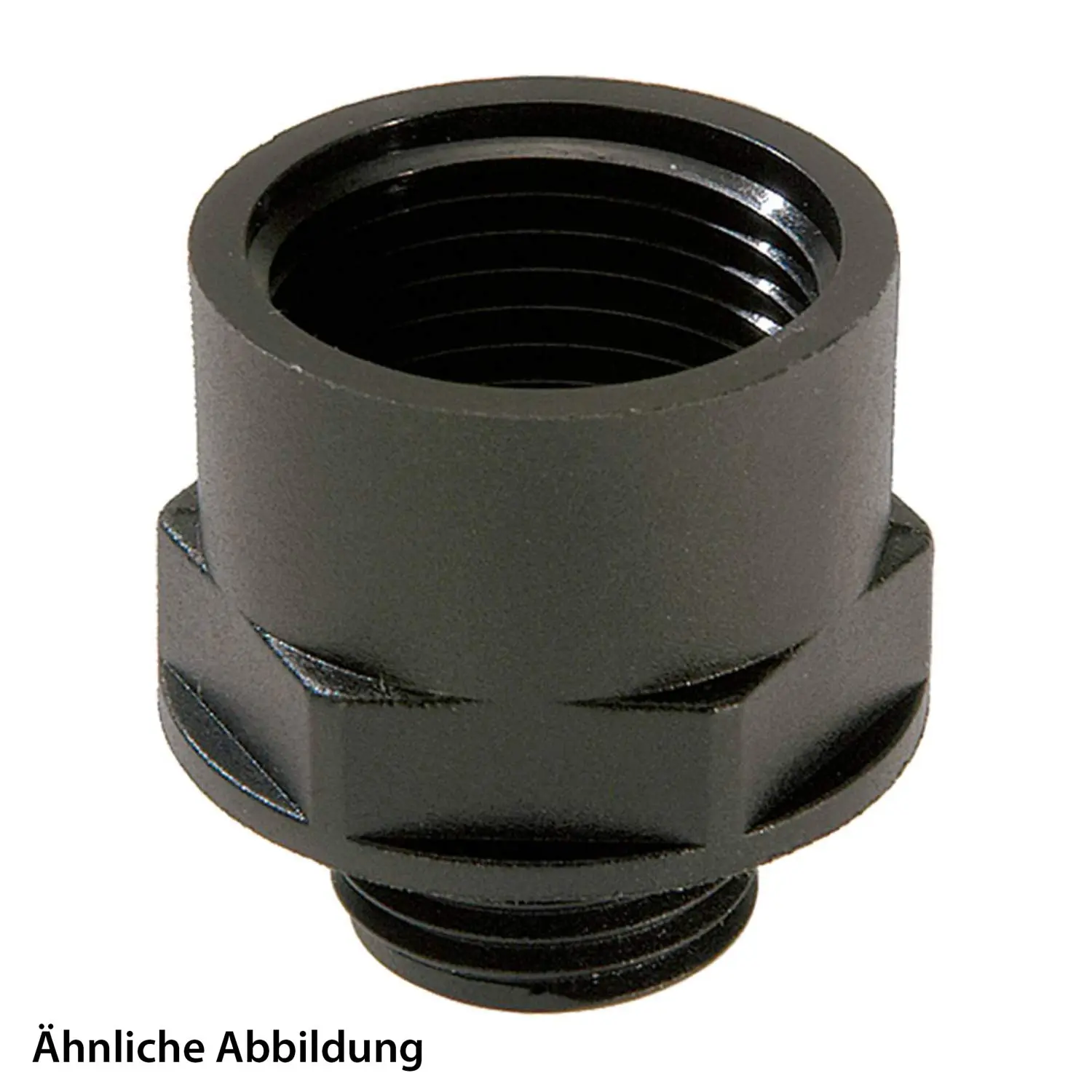 Produktfoto 1 von 10064722 WISKA ATEX-Reduzierung M/M von M20x1,5 auf M16x1,5 hoch Sechskant Polyamid (PA) II2DExtbIIICDb / II2GExebIICGb / II 2G (1,2) II 2D (21,22)