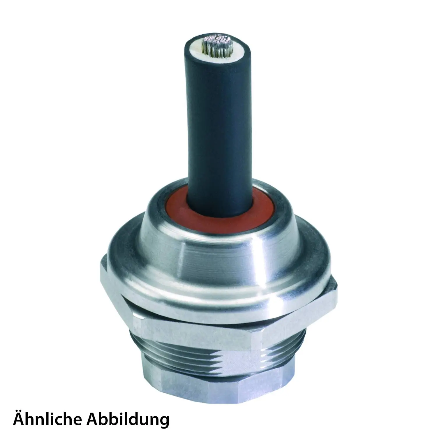 Produktfoto 1 von 10102123 WISKA Edelstahlverschraubung niedrige Temperatur M63x1,5 incl. Gegenmutter Edelstahl (1.4305) Gewindelänge 42,0mm