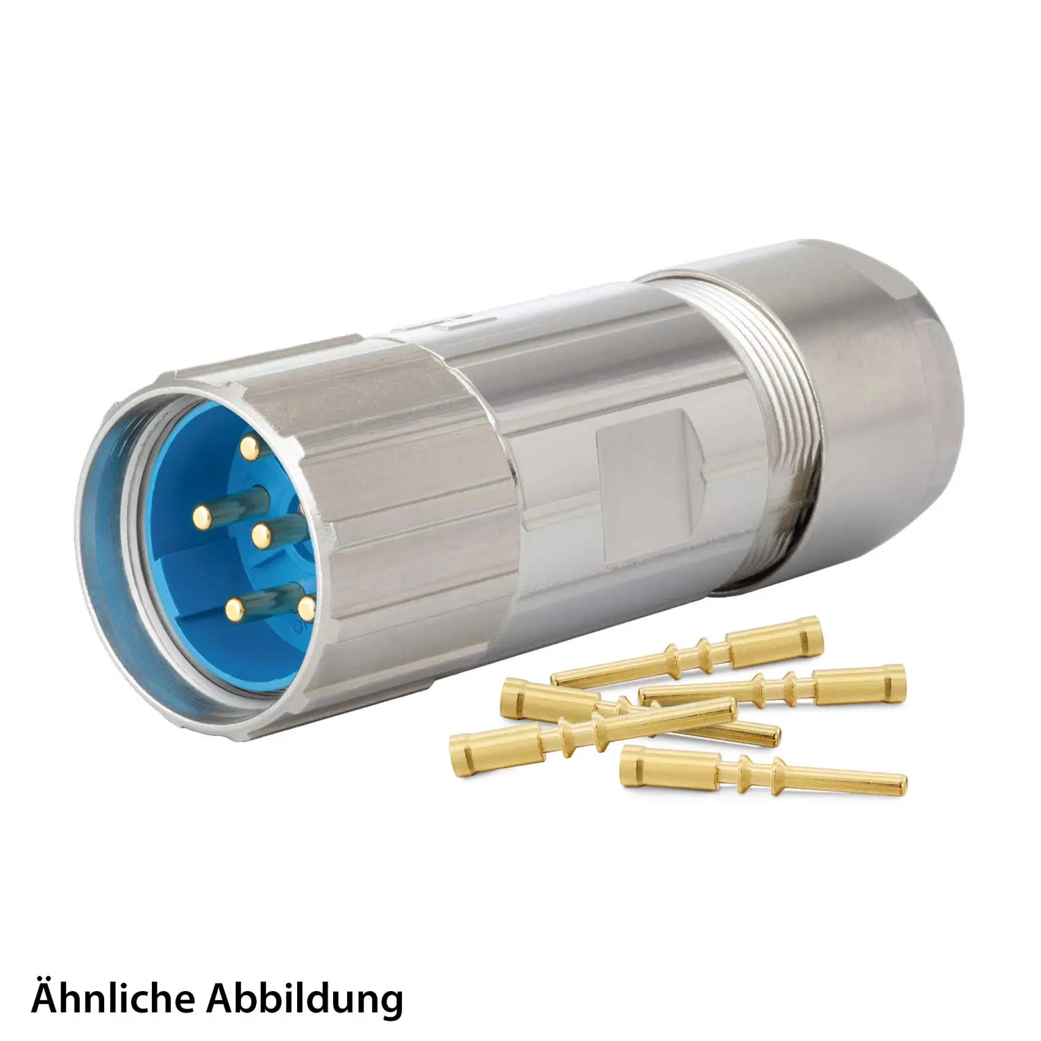 799917971K HUMMEL SET inkl. Kontakte M23 Leistung Kabelsteckverbinder, Crimpeinsatz gerade Polzahl 3+5+PE, Stift Klemmbereich 7,0mm - 12,0mm