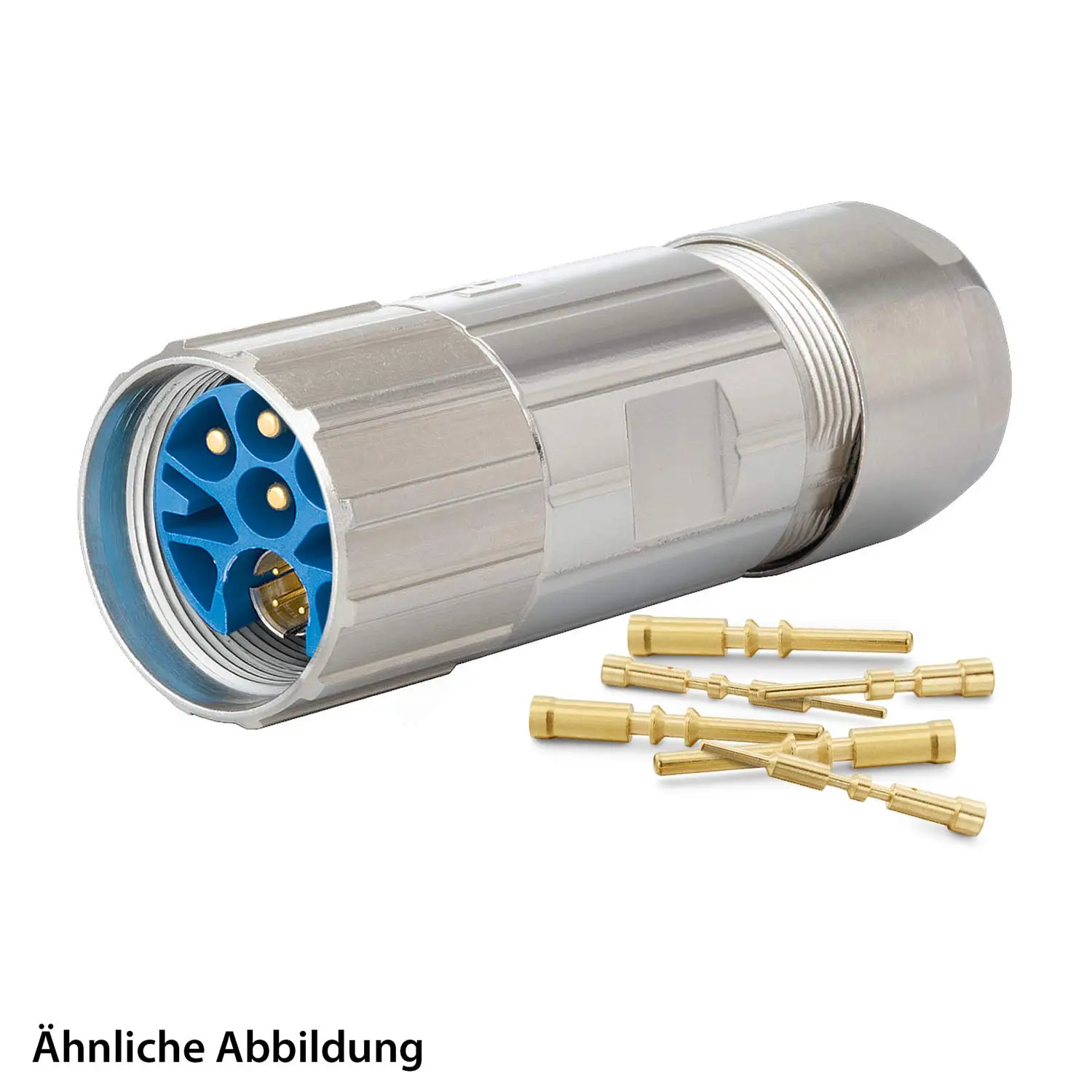 799917992K HUMMEL SET inkl. Kontakte M23 Hybrid Kabelsteckverbinder, Crimpeinsatz gerade Polzahl 3+4+4+PE, Stift Klemmbereich 7,0mm - 12,0mm