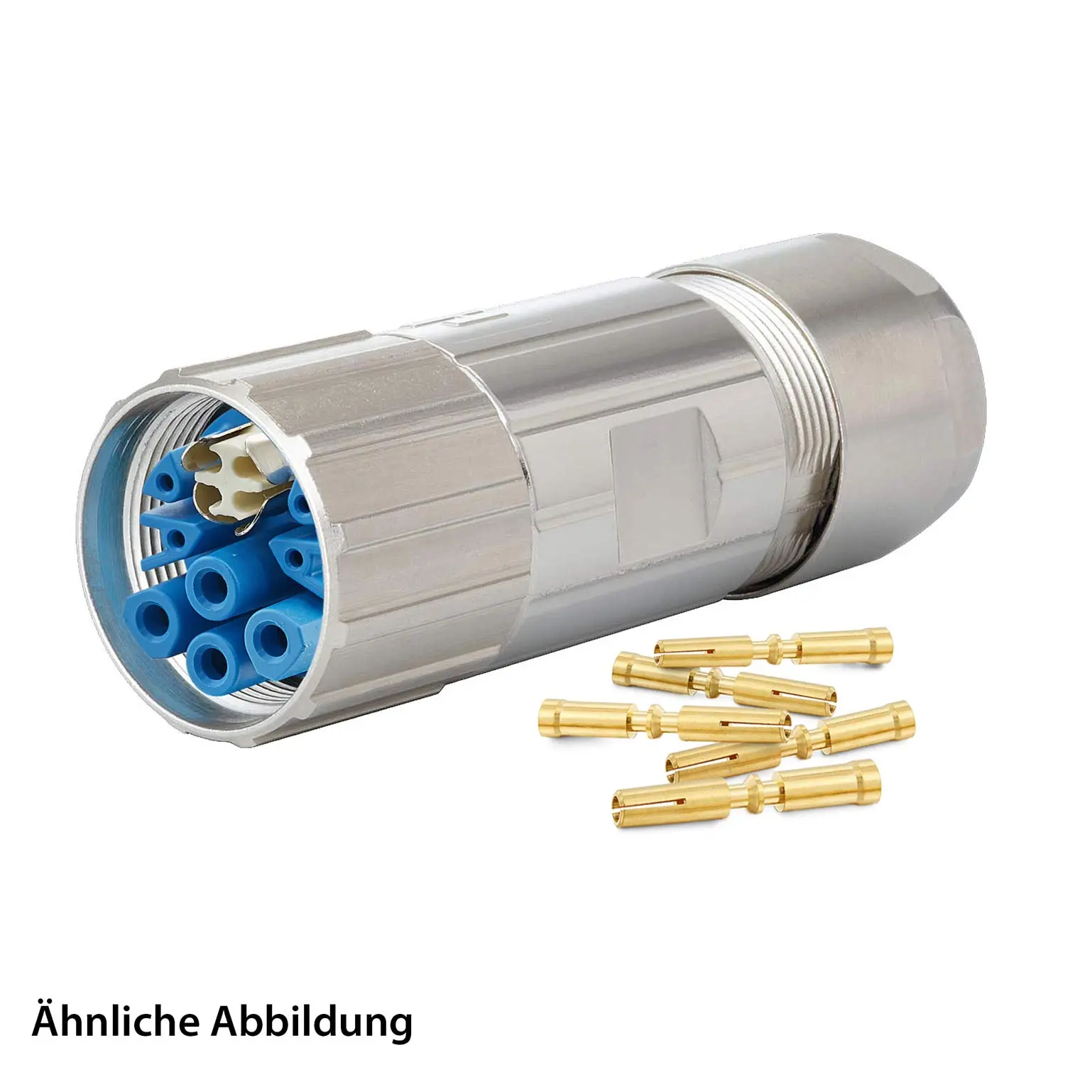 799917993K HUMMEL SET inkl. Kontakte M23 Hybrid Kabelsteckverbinder, Crimpeinsatz gerade Polzahl 3+4+4+PE, Buchse Klemmbereich 7,0mm - 12,0mm