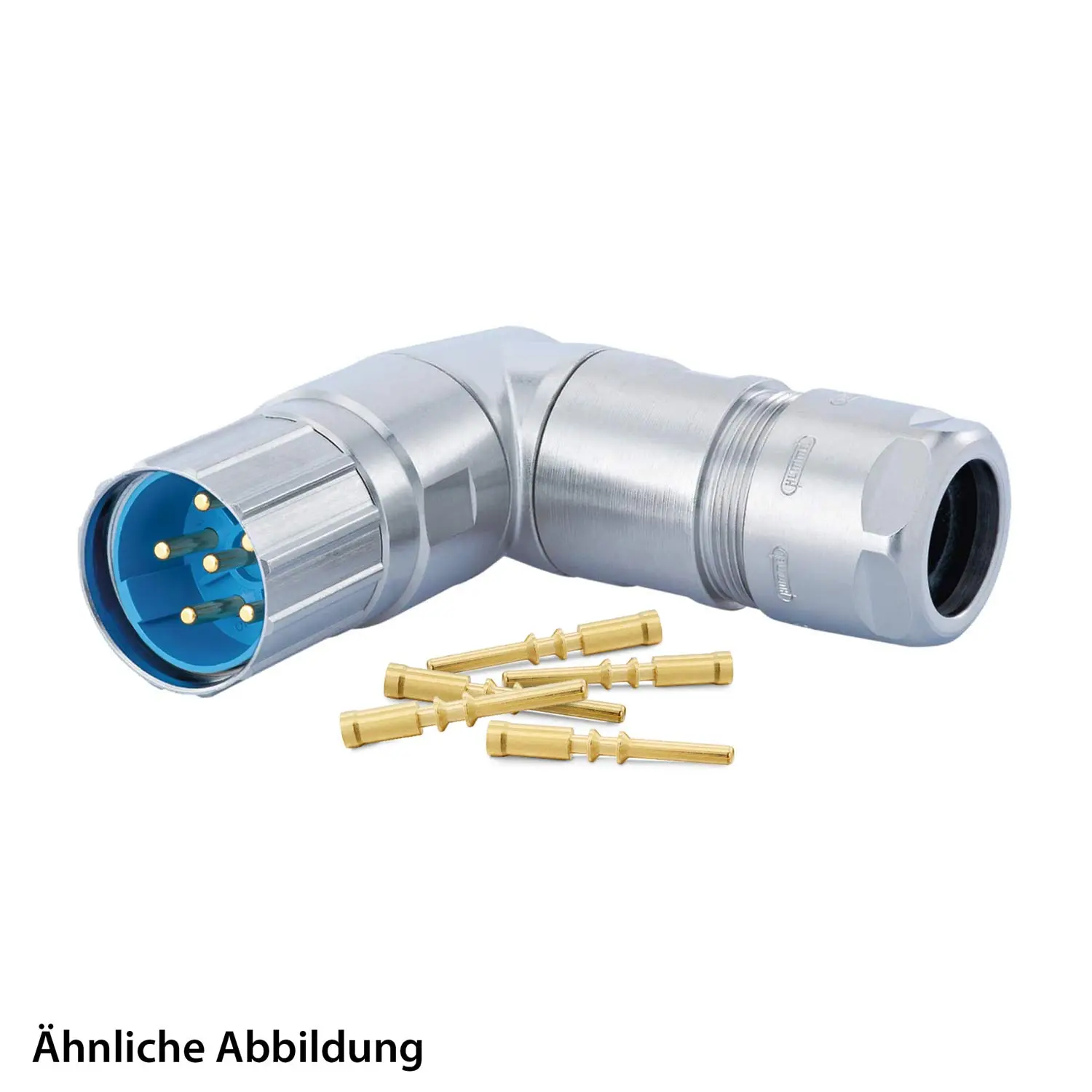 799918497K HUMMEL SET inkl. Kontakte M23 Leistung Kabelsteckverbinder, Crimpeinsatz gewinkelt Polzahl 3+5+PE, Stift drehbar Klemmbereich 11,0mm - 17,0mm