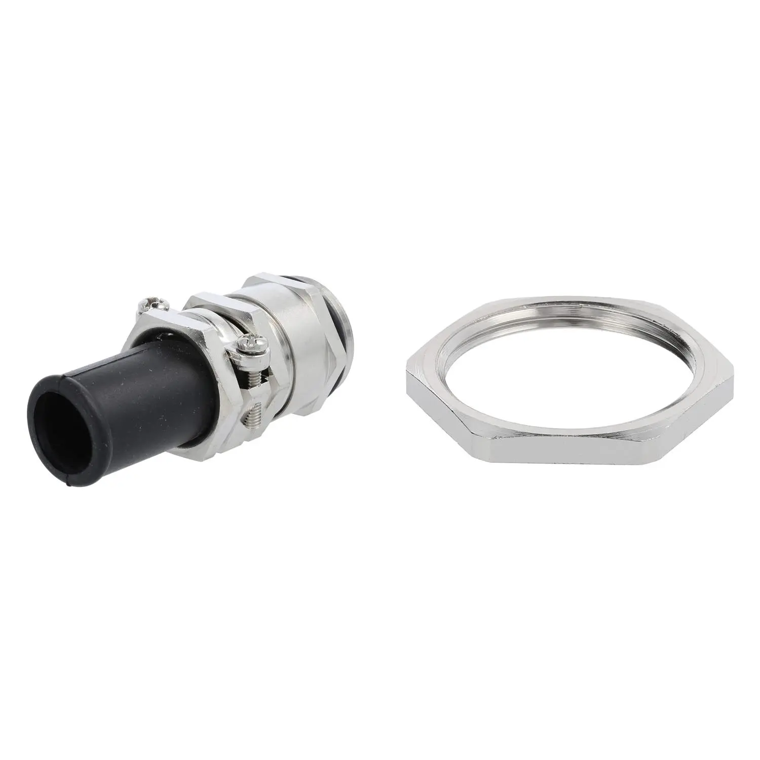 59911718K LAPP Verschraubung mit Biegeschutz und Gegenmutter PG21x1,588 Sechskant-Zwischenstutzen Messing (CuZn) vernickelt Gewindelänge 7,0mm
