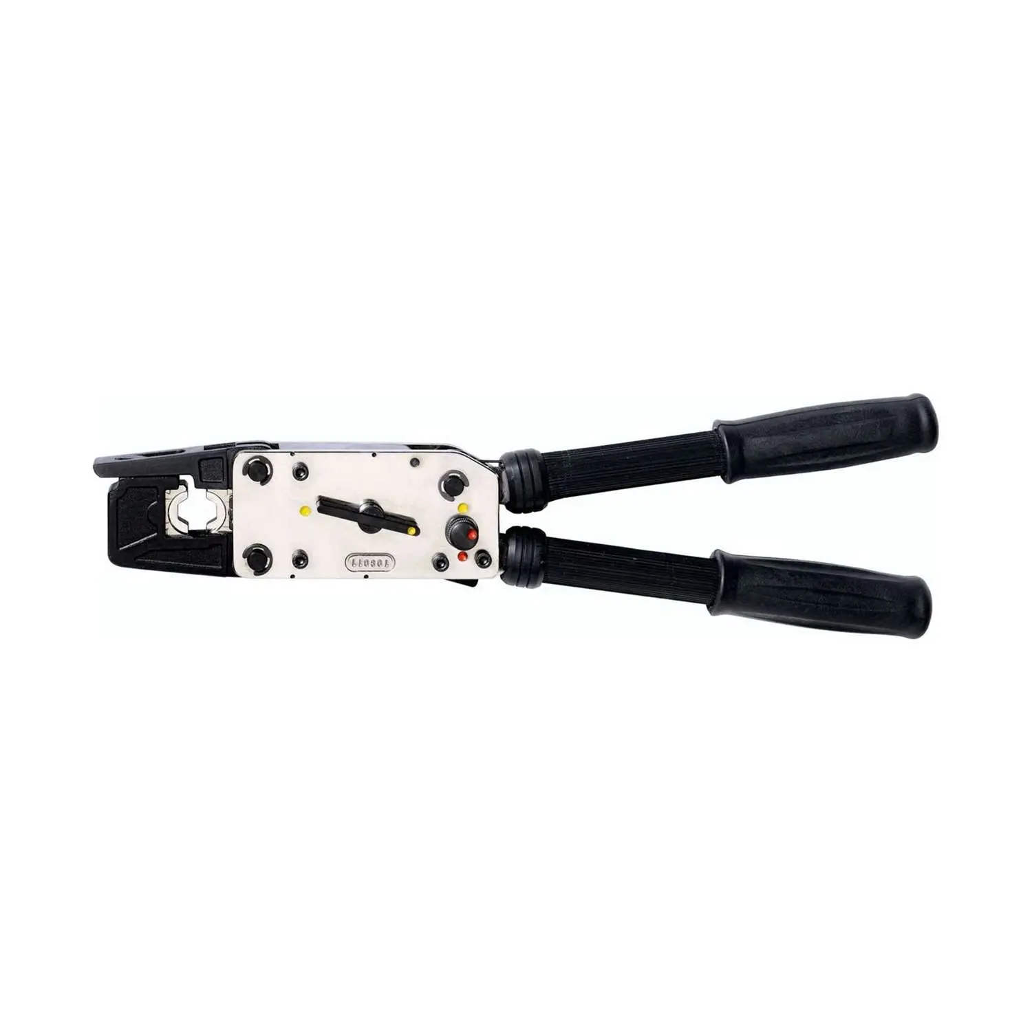 Produktfoto 1 von 633 101 3 K1 Rennsteig Werkzeuge GmbH Handcrimpzange MPZ 55 im Kunststoffkoffer für Rohrkabelschuh und Presskabelschuh, Pressbreite 7,0mm Querschnitt (Al): 16mm² - (Al): 35mm²
