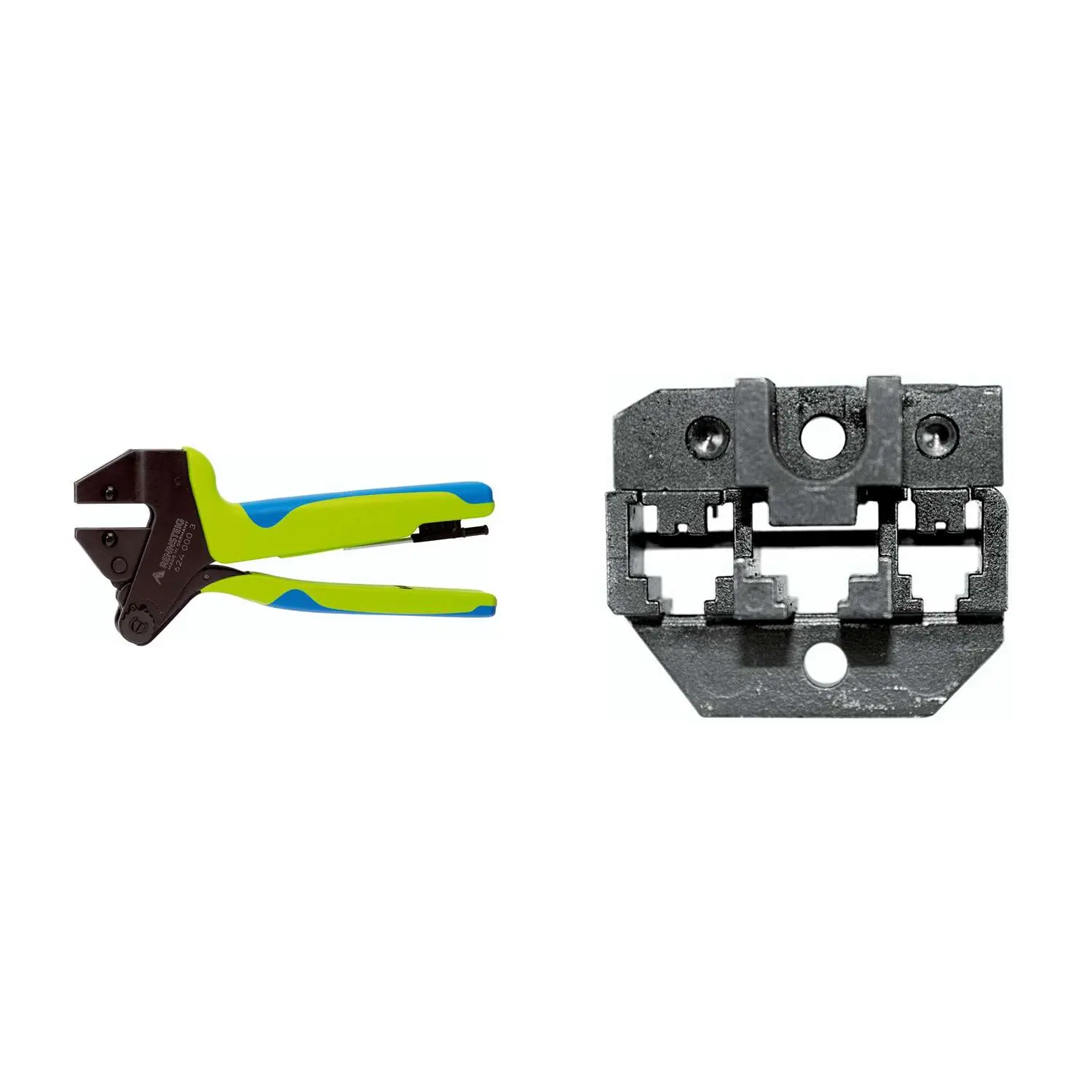 Produktfoto 1 von 624 080 3 0 K1 Rennsteig Werkzeuge GmbH Crimpzange PEW12 für Westernstecker RJ9, RJ10, RJ11, RJ12, RJ45, ungeschirmt inkl. Crimpeinsatz-Datenstecker