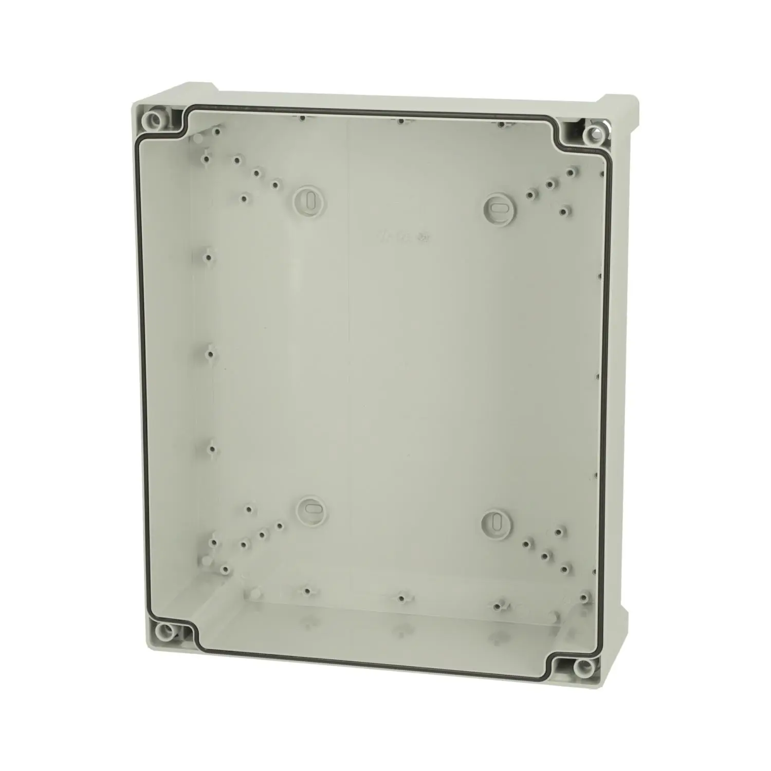 Produktfoto 1 von 5418005 FIBOX Gehäuse mit Dichtung ohne Deckel, Serie: TEMPO ohne metrischen Vorprägungen, Werkstoff Gehäuse Acrylnitril-Butadien-Styrol (ABS) Maße L/B/H 344,0mmx289,0mmx91,0mm