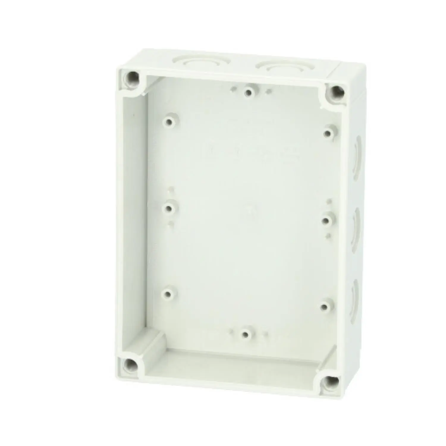 Produktfoto 1 von 6116593 FIBOX Gehäuse mit Dichtung ohne Deckel, Serie: MNX mit metrischen Vorprägungen, Werkstoff Gehäuse Polycarbonat (PC) Maße L/B/H 180,0mmx130,0mmx50,0mm