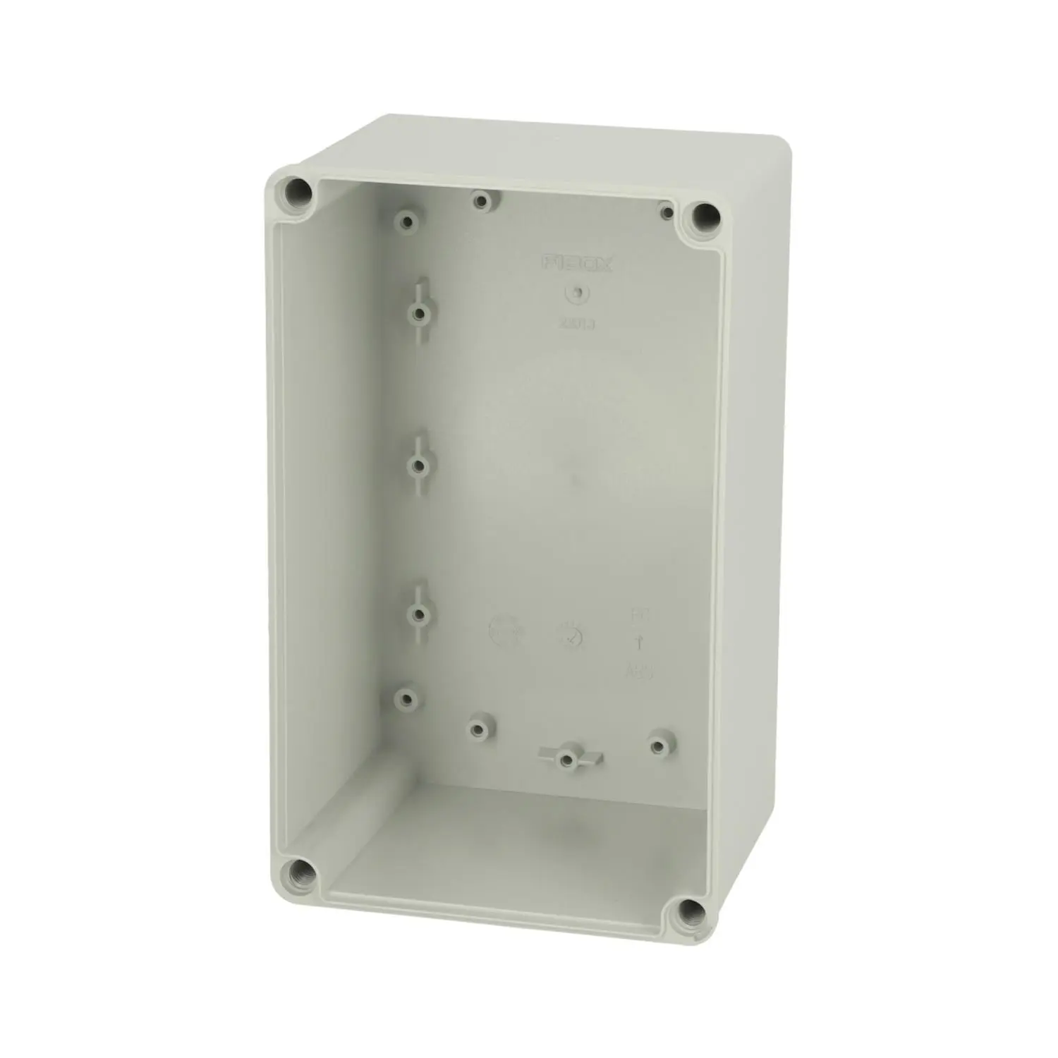 8522313 FIBOX Gehäuse ohne Deckel, Serie: PICCOLO ohne metrischen Vorprägungen, Werkstoff Gehäuse Polycarbonat (PC) Maße L/B/H 230,0mmx140,0mmx105,0mm