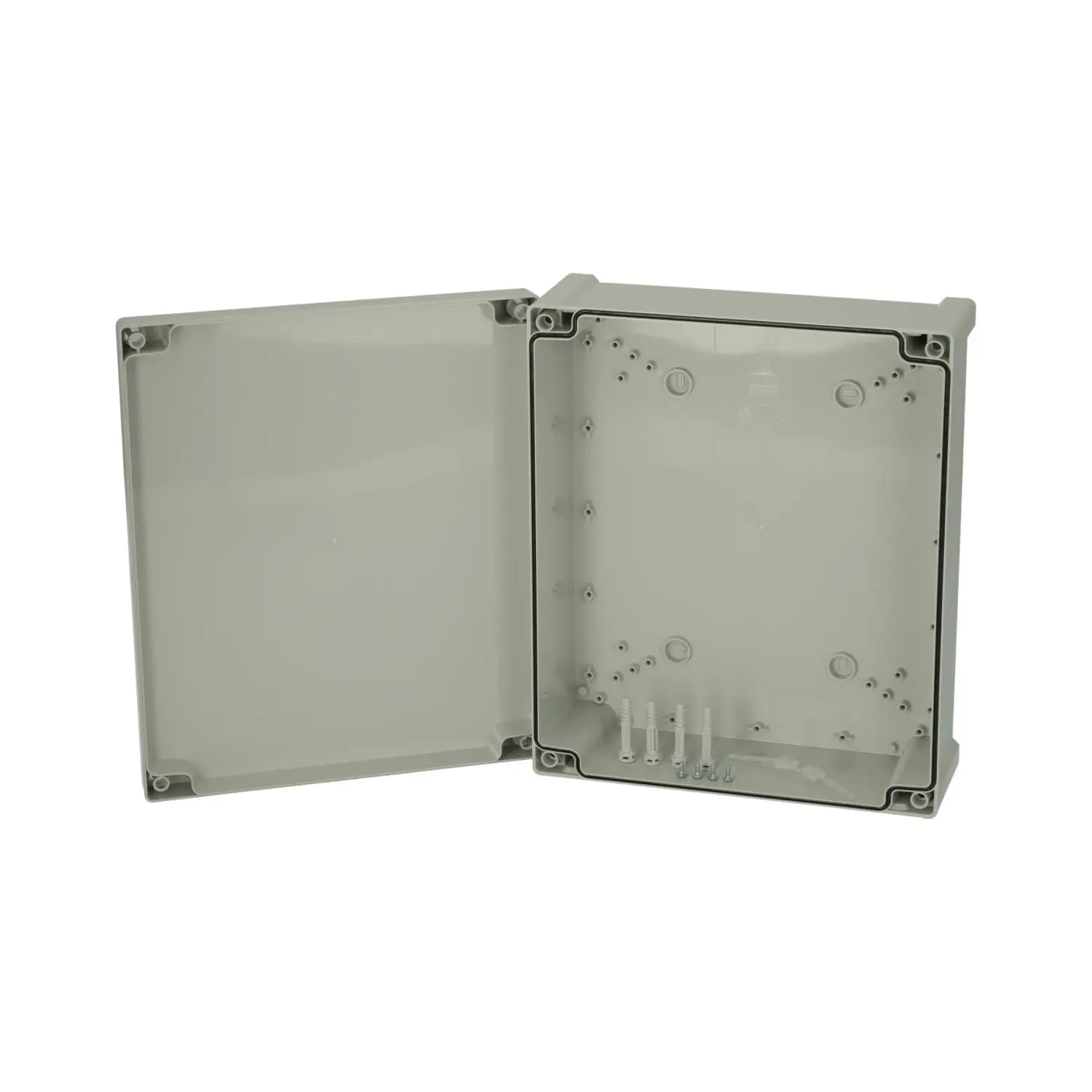 Produktfoto 1 von 5814004 FIBOX Gehäuse mit Dichtung und Deckel, Serie: TEMPO ohne metrischen Vorprägungen, Werkstoff Gehäuse Acrylnitril-Butadien-Styrol (ABS) Maße L/B/H 344,0mmx289,0mmx117,0mm