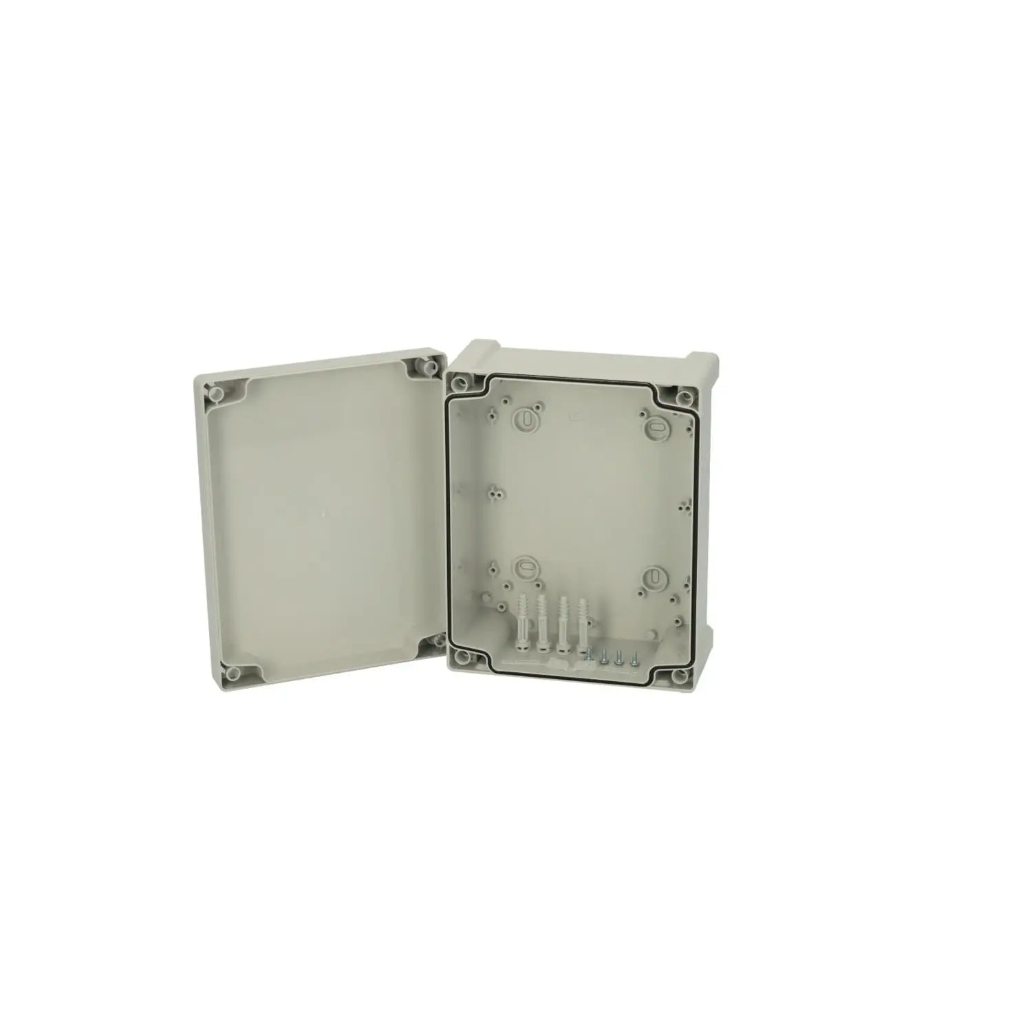 Produktfoto 1 von 5814002 FIBOX Gehäuse mit Dichtung und Deckel, Serie: TEMPO ohne metrischen Vorprägungen, Werkstoff Gehäuse Acrylnitril-Butadien-Styrol (ABS) Maße L/B/H 240,0mmx191,0mmx107,0mm