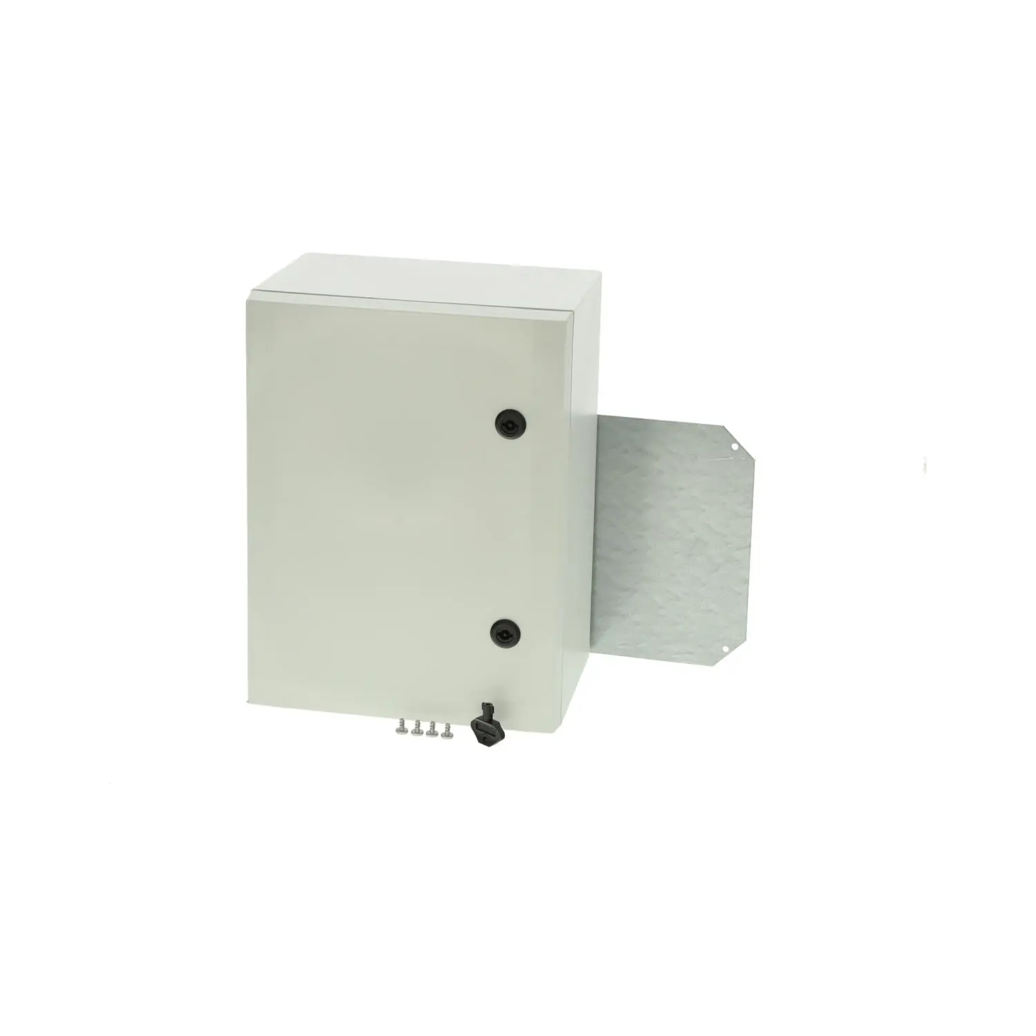 Produktfoto 1 von 8120007 FIBOX Wandschaltschrank mit Deckel und Deckeldichtung, Serie: ARCA IEC ohne metrischen Vorprägungen, Werkstoff Gehäuse Polycarbonat (PC) Maße L/B/H 400,0mmx300,0mmx210,0mm