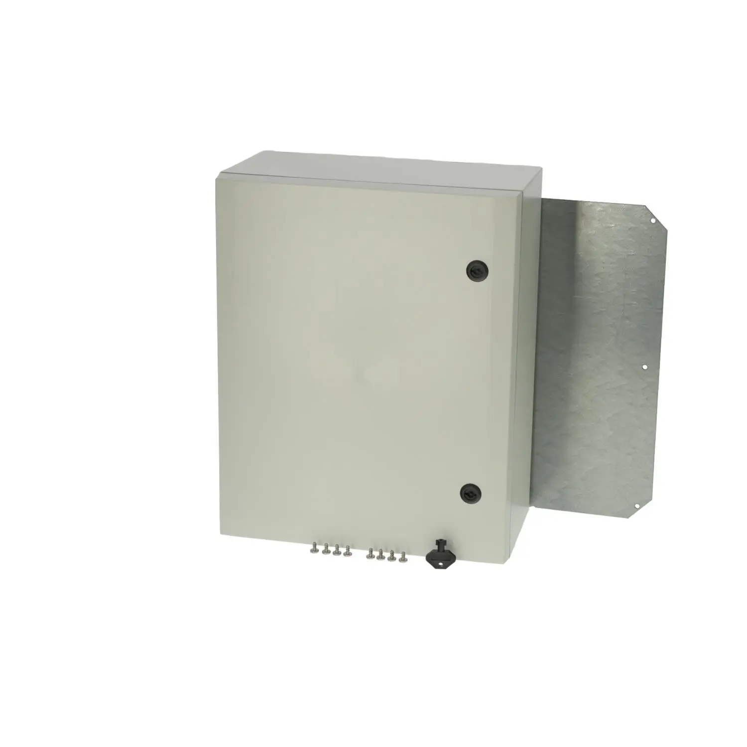 Produktfoto 1 von 8120011 FIBOX Wandschaltschrank mit Deckel und Deckeldichtung, Serie: ARCA IEC ohne metrischen Vorprägungen, Werkstoff Gehäuse Polycarbonat (PC) Maße L/B/H 500,0mmx400,0mmx210,0mm
