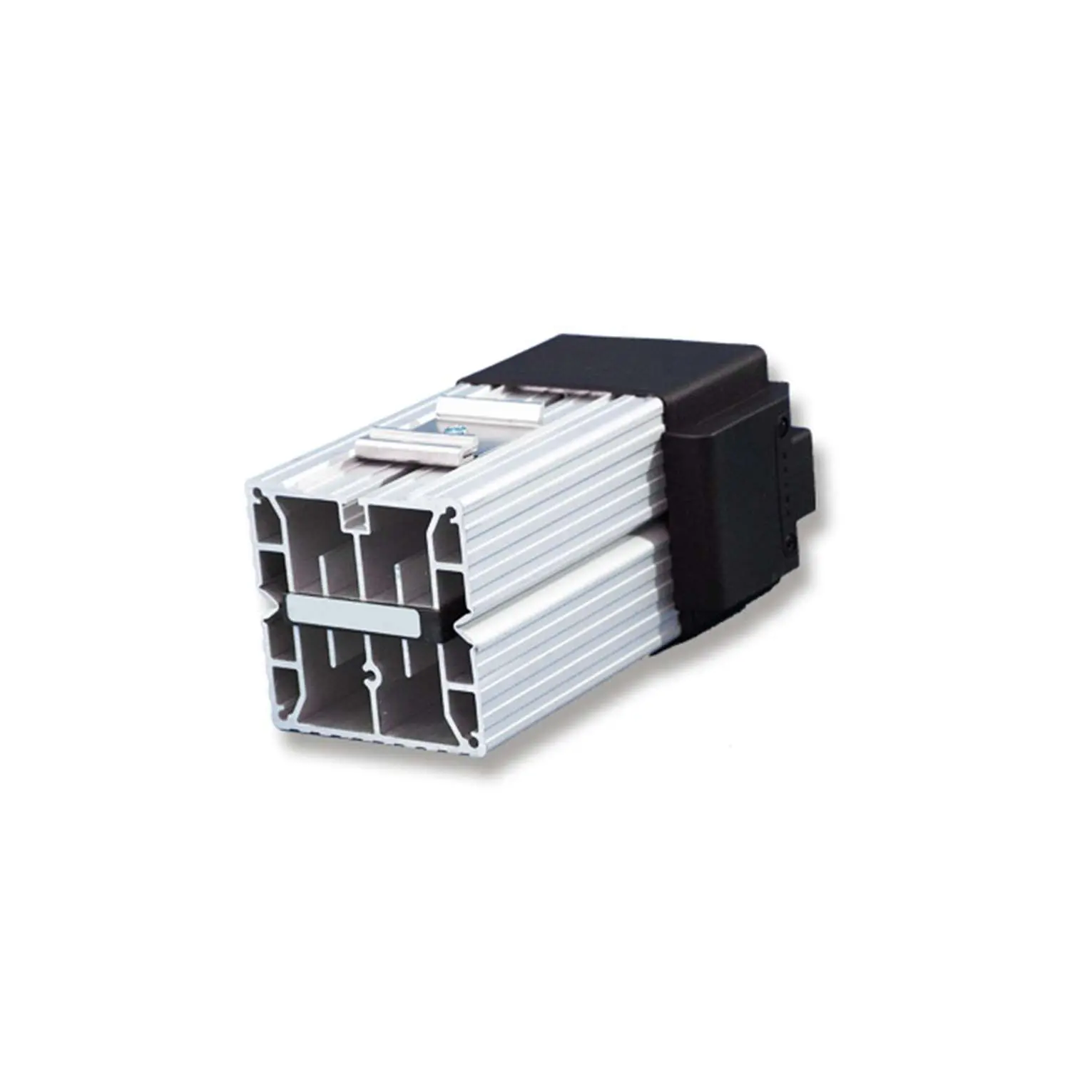 Produktfoto 1 von Kompaktes Heizgebläse 250 W, Serie: HGL 046, Maße L/B/H 182,0mmx100,0mmx85,0mm Widerstandsheizung und Axiallüfter, kugelgelagert 35m³/h freiblasend, Heizleistung 250W, 220V - 240V TS35 Hutschiene