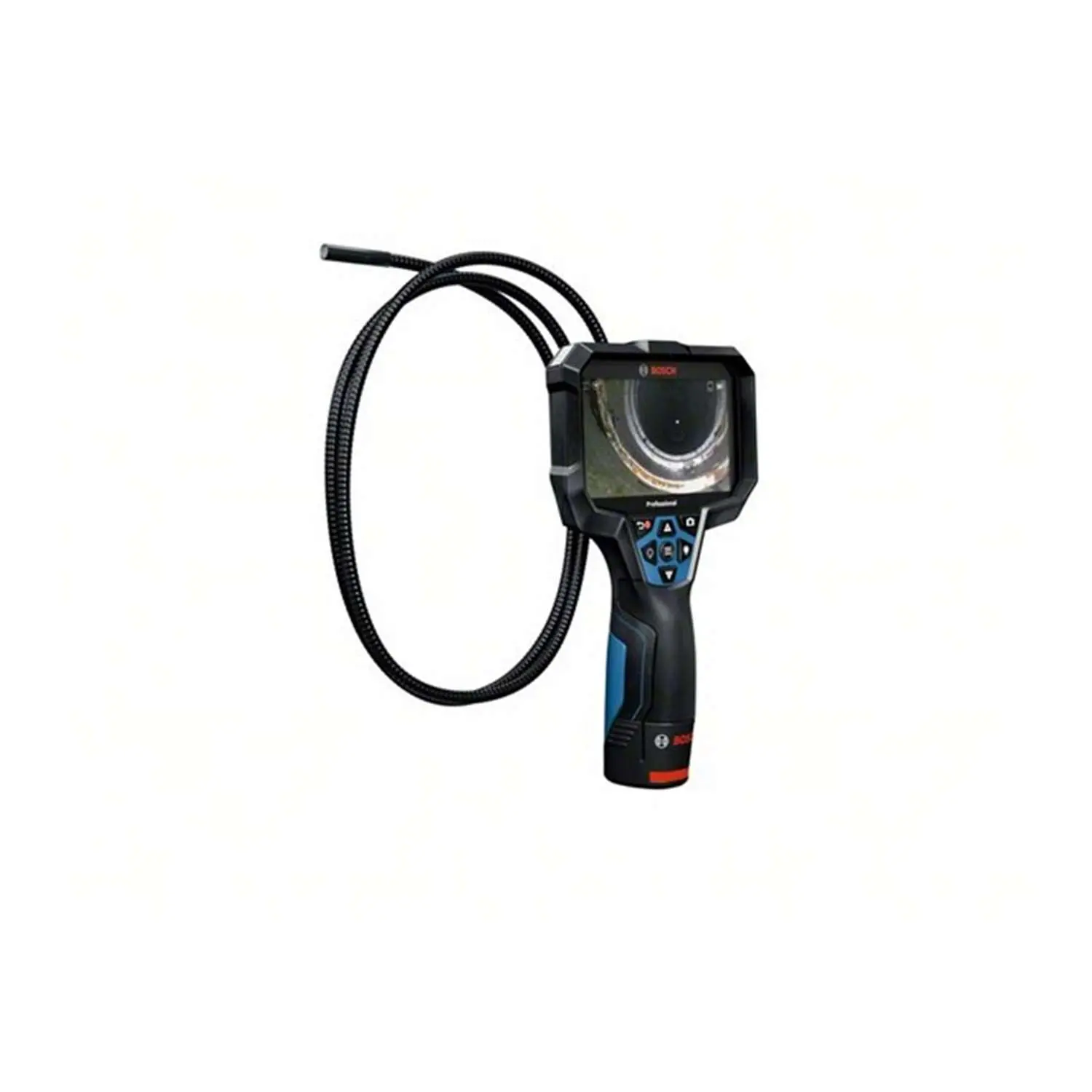 Produktfoto 1 von 0.601.241.401 BOSCH Bosch Akku-Inspektionskamera, Serie: GIC 12V-5-27 C incl. Lithium-Ionen-Akku GBA Akku-Spannung 12V, 2,0 Ah Displaygröße 5 Zoll, Aufbewahrungsart Systemkoffer